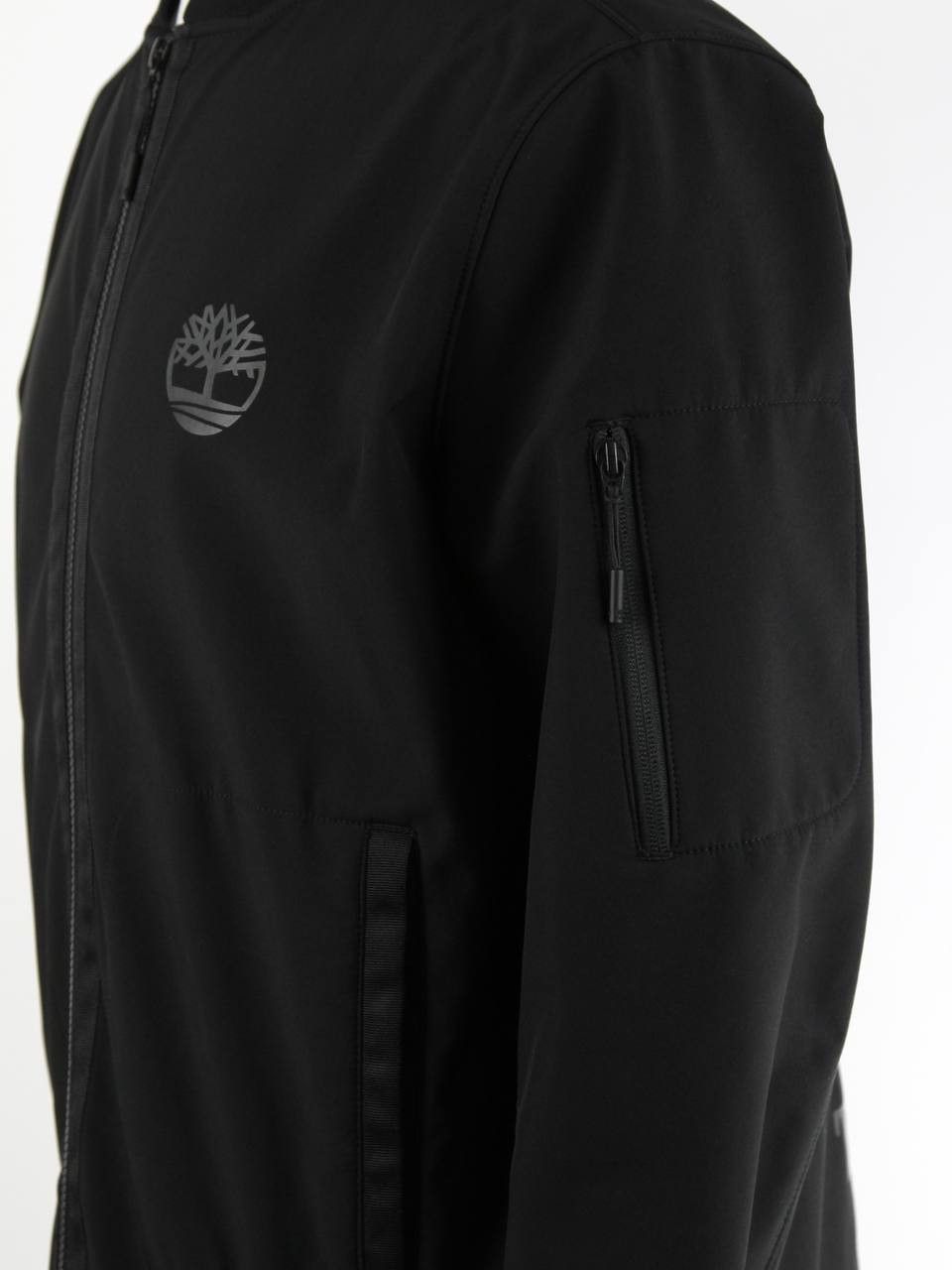 Timberland TIMBERLAND Black collarless softshell with logo Size US M / EU 48-50 / 2 - 6 Thumbnail