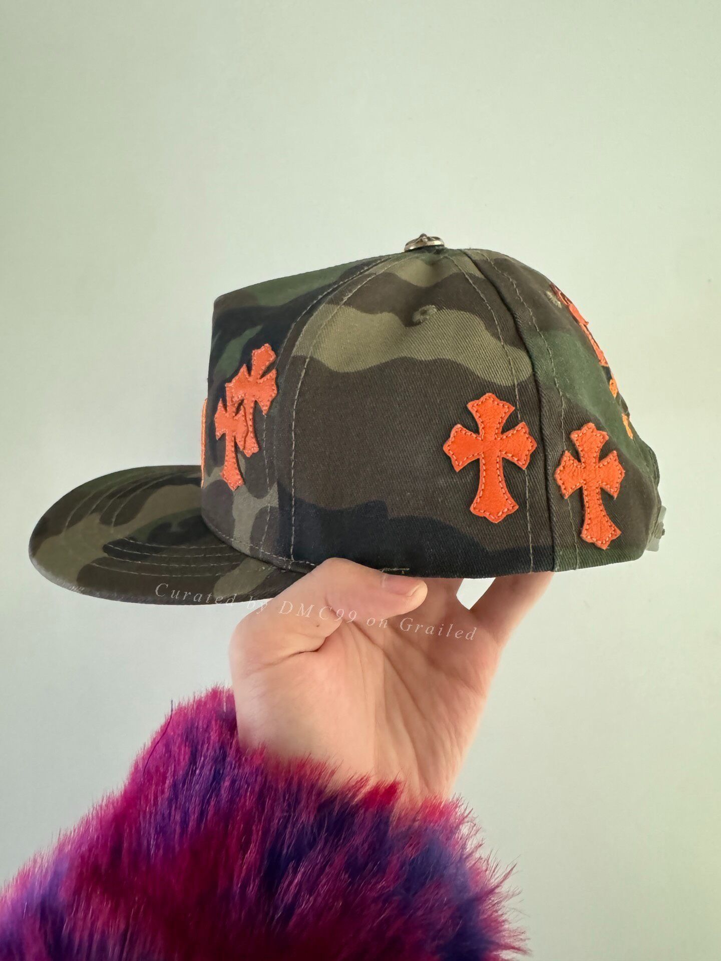 Chrome Hearts Chrome Hearts Camouflage Leather Patch Cap Size ONE SIZE - 1 Thumbnail
