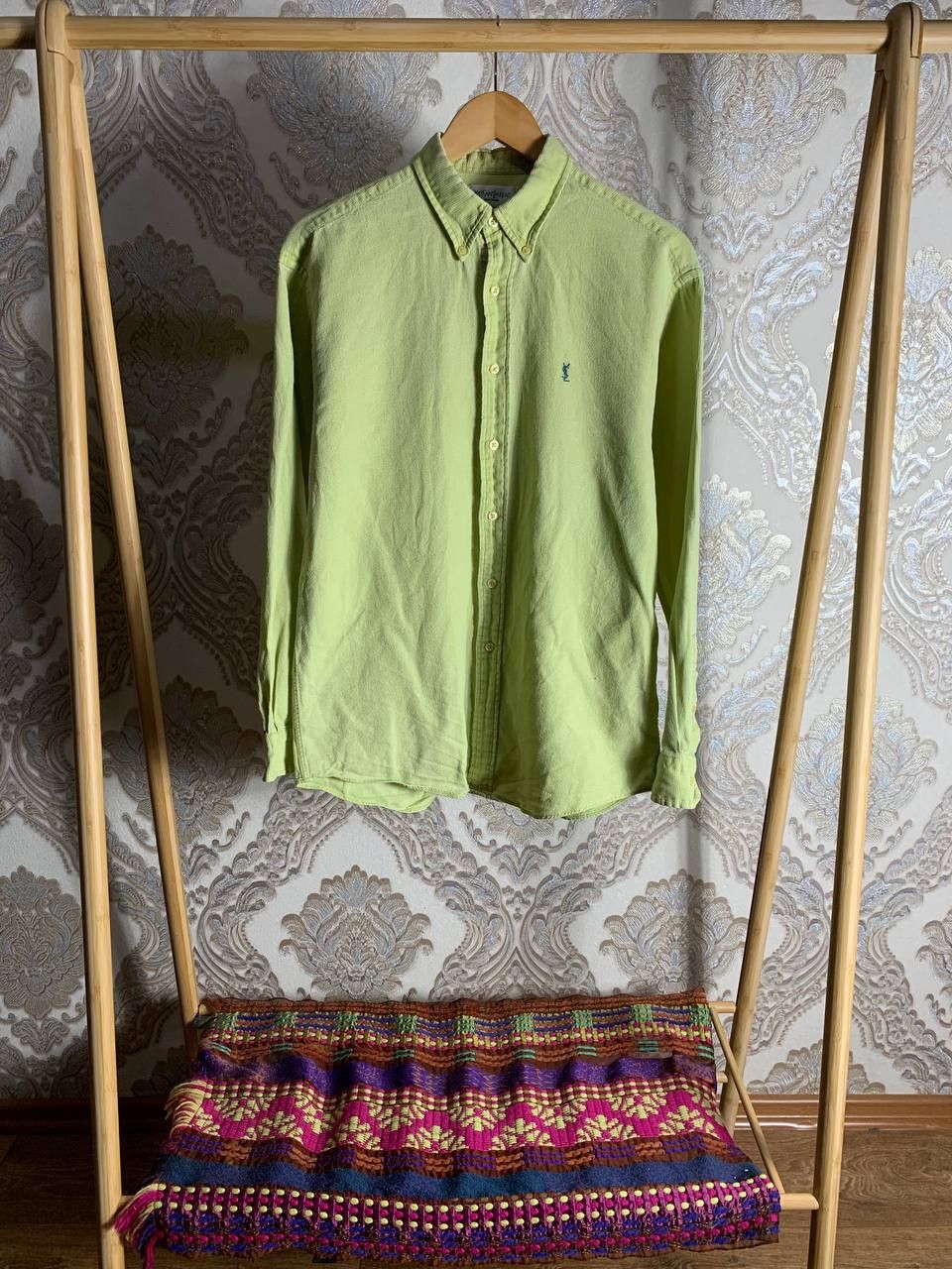 Saint Laurent Paris Vintage YVES Saint Laurent Retro Designer Shirt Y2K 90s Size US M / EU 48-50 / 2 - 1 Thumbnail