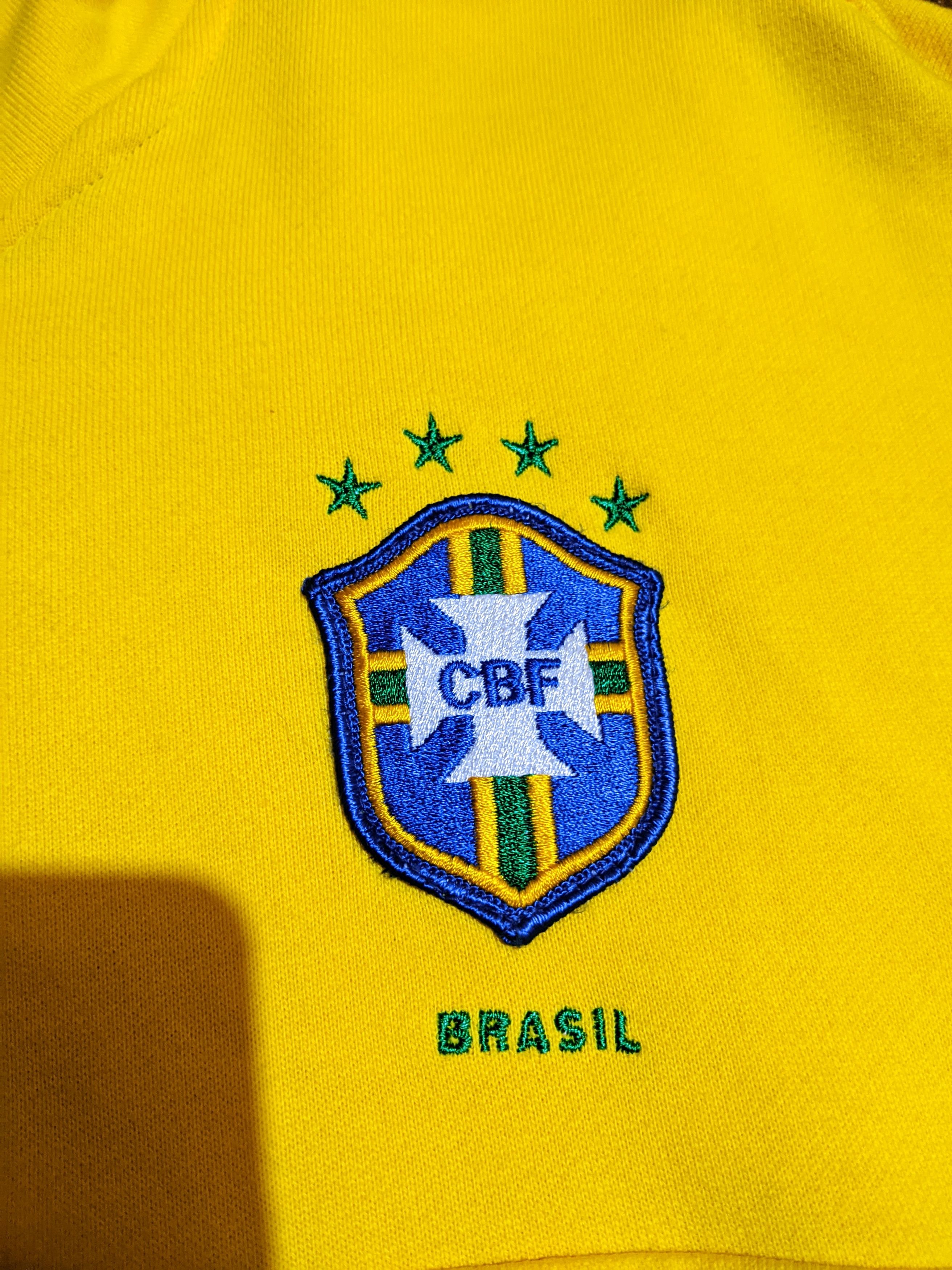 Nike BRAZIL 1998 TRAINING SIZE L SWEATSHIRT TRACKSUIT JACKET Size US L / EU 52-54 / 3 - 6 Thumbnail