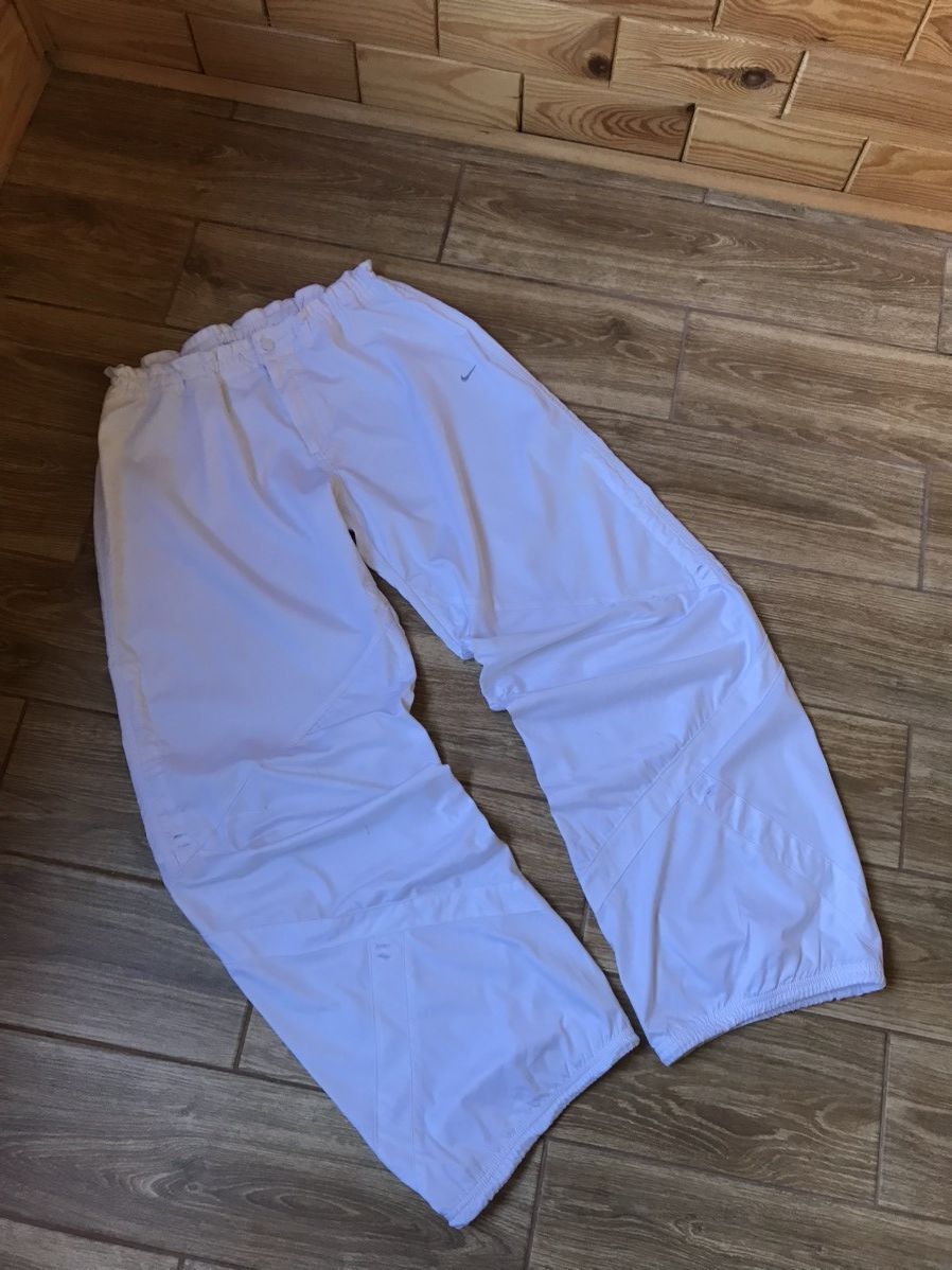 Nike × Vintage Vintage Nike Parachute Gorpcore Nylon Track Pants Size 34" / US 12 / IT 48 - 1 Thumbnail