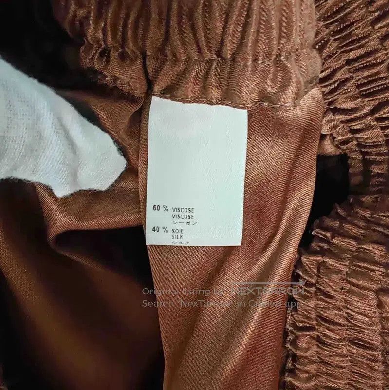 Louis Vuitton Louis Vuitton Brown Silk Men's Shorts . Size US 30 / EU 46 - 6 Thumbnail