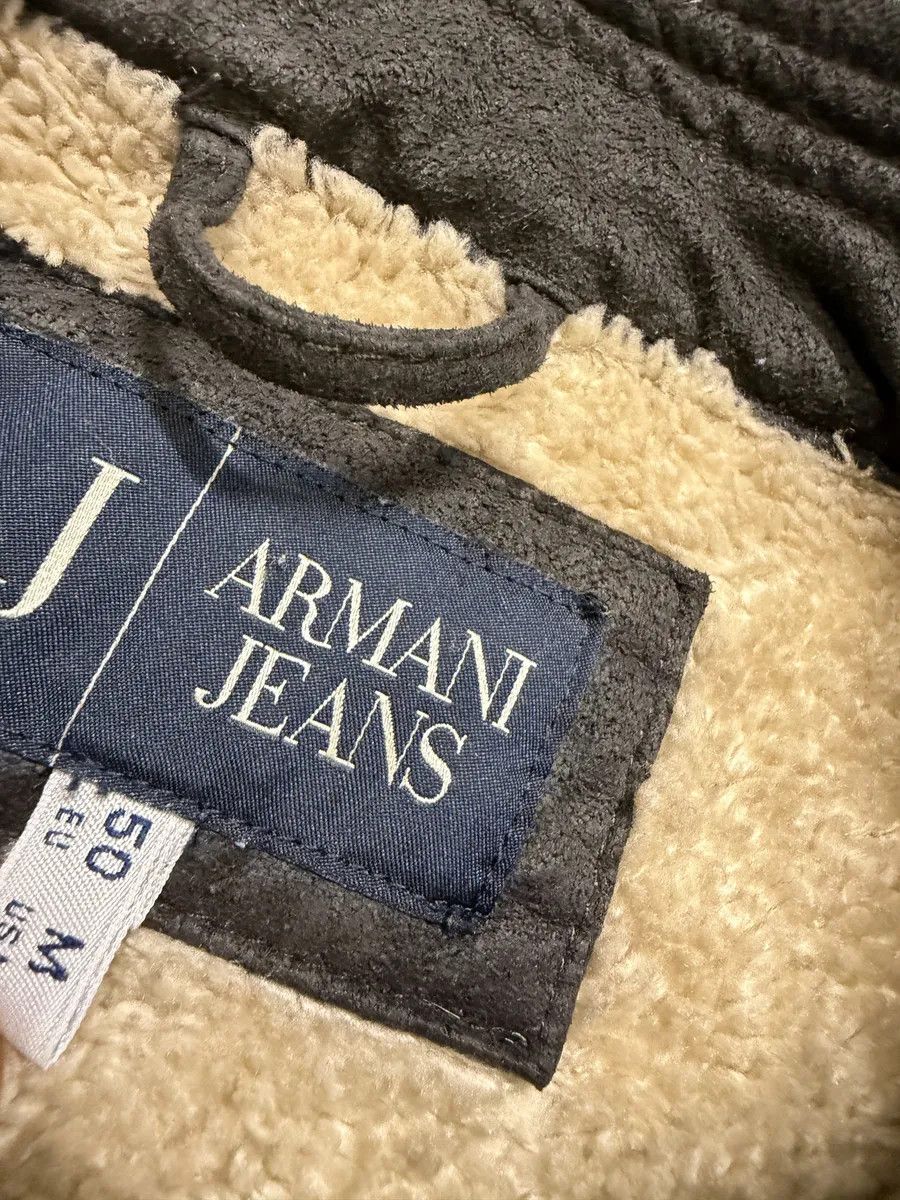 Armani 2000s Armani Brown Faux Fur Zip-up Jacket Size US M / EU 48-50 / 2 - 9 Thumbnail