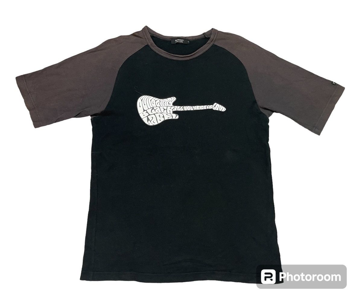 Burberry VINTAGE BURBERRY BLACK LABEL ALL YOU NEED IS LOVE T SHIRT Size US M / EU 48-50 / 2 - 1 Thumbnail