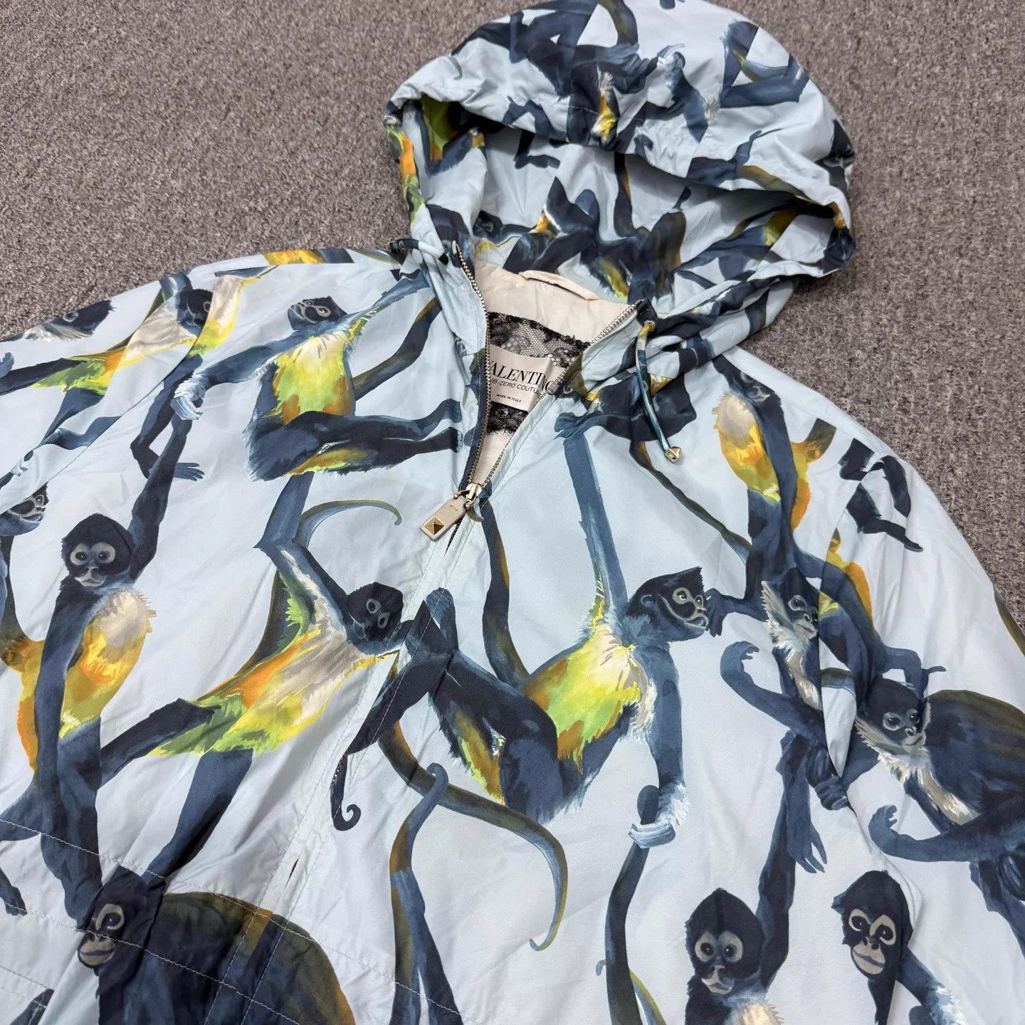 Valentino Valentino Animal Print Shell Jacket 40 95 New Size S / US 4 / IT 40 - 3 Thumbnail