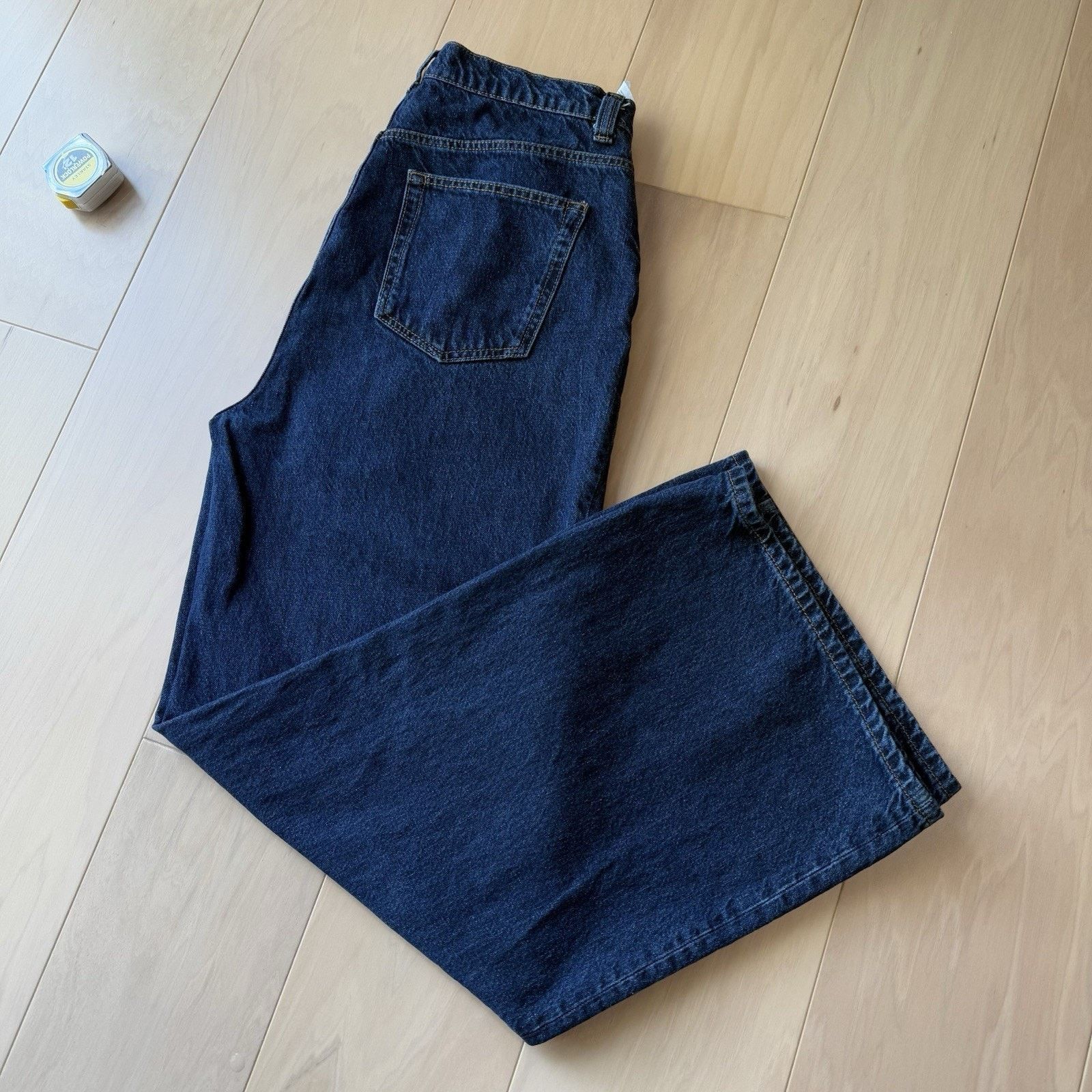 Reformation Reformation Miami Pleated Trouser Jeans Women's 31 Dark Wash Size 31" - 9 Thumbnail