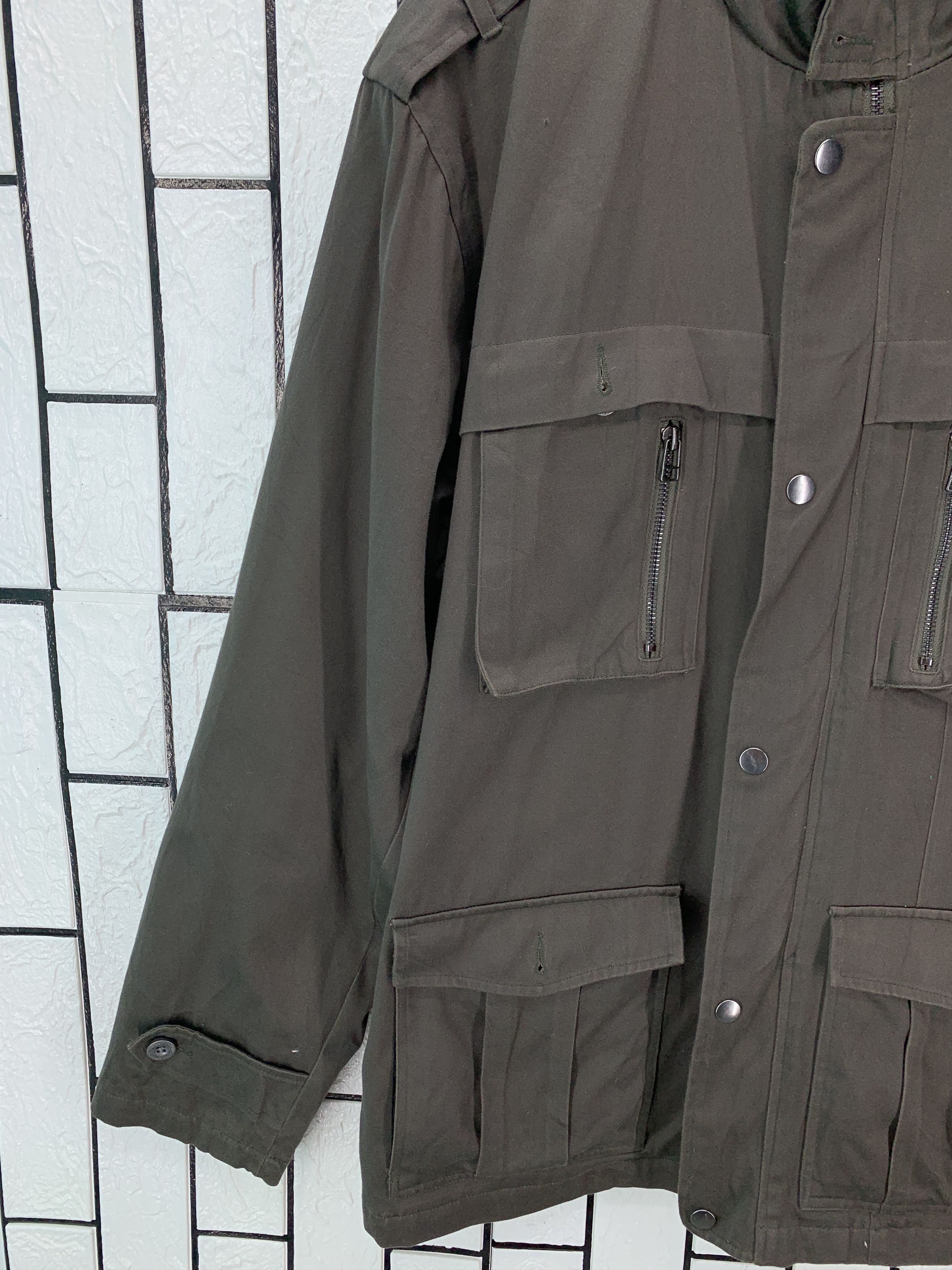 Japanese Brand Raffrule Multi Pocket Hooded Zipped Size US M / EU 48-50 / 2 - 3 Thumbnail