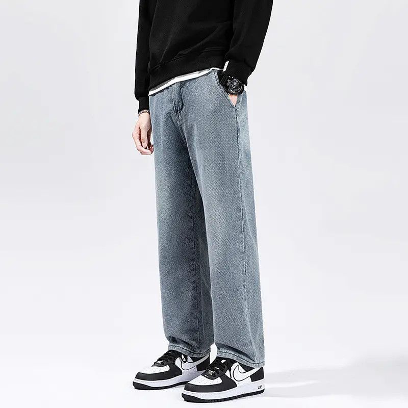 Japanese Brand × Jean Retro loose high street wide leg jeans Size US 32 / EU 48 - 1 Thumbnail