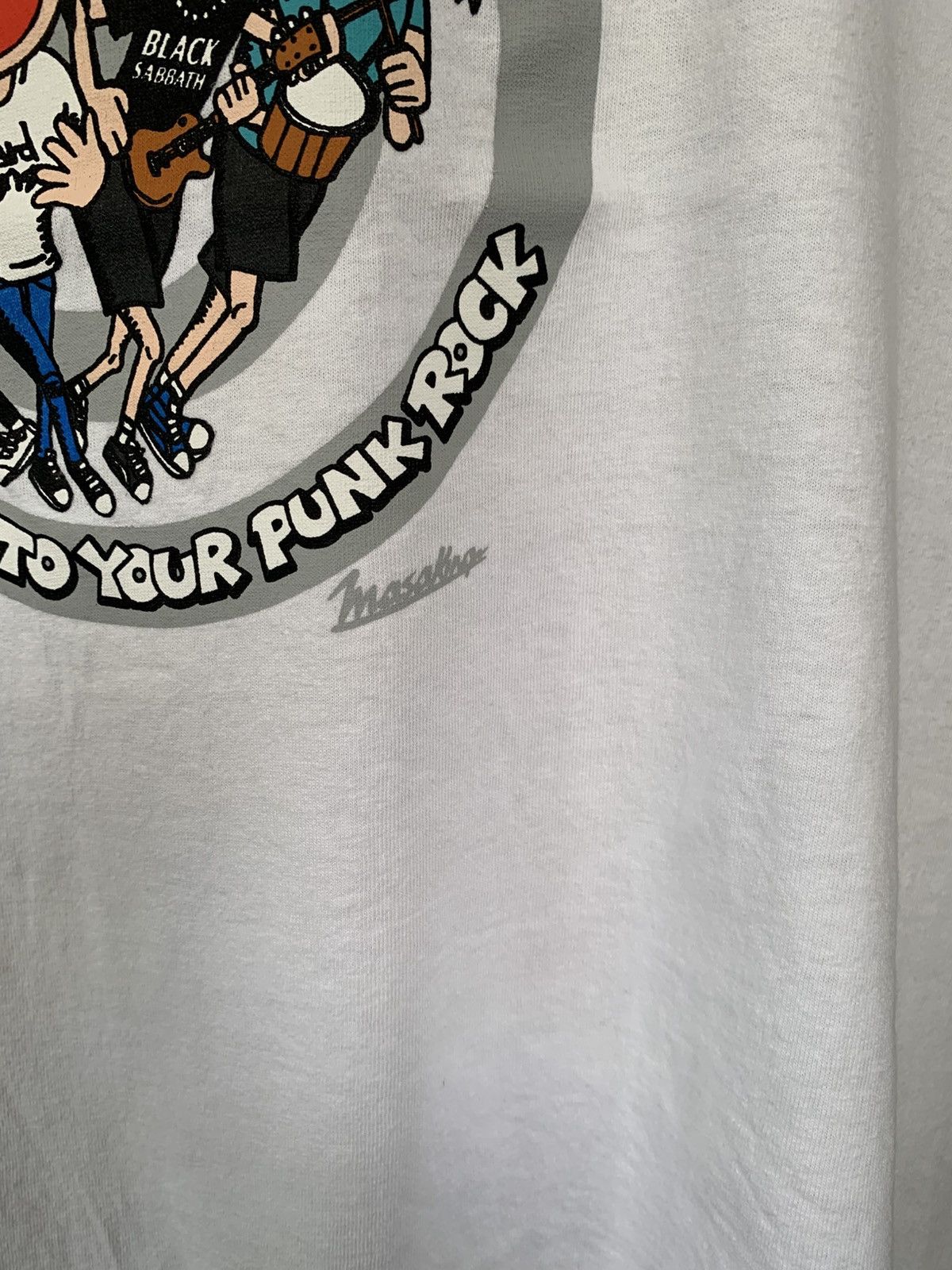 Vintage BBQ Chickens Pizza Of Death Records Band T shirt