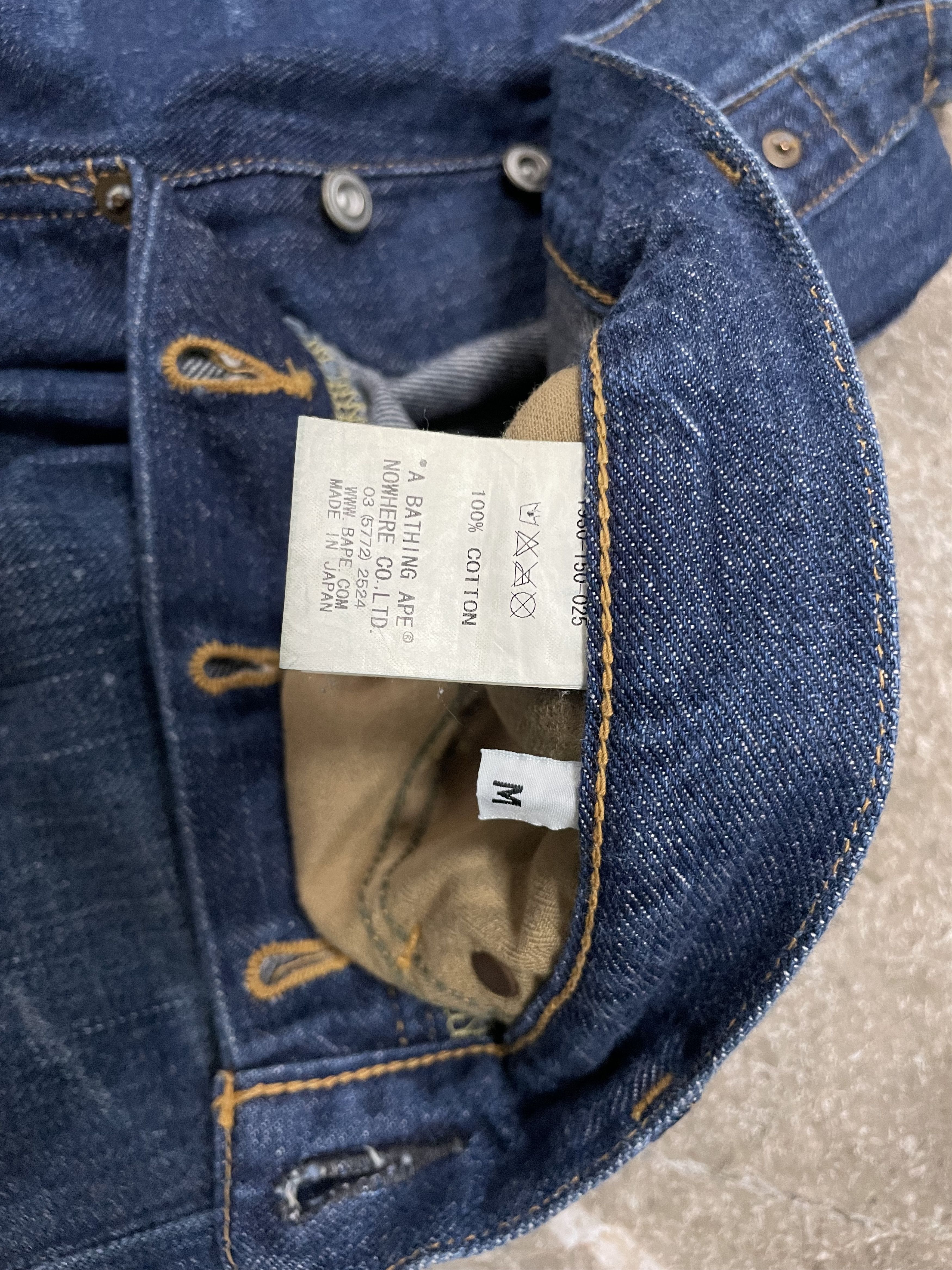 Bape Bape Paint Splat Carpenter Jeans Size US 35 - 11 Thumbnail