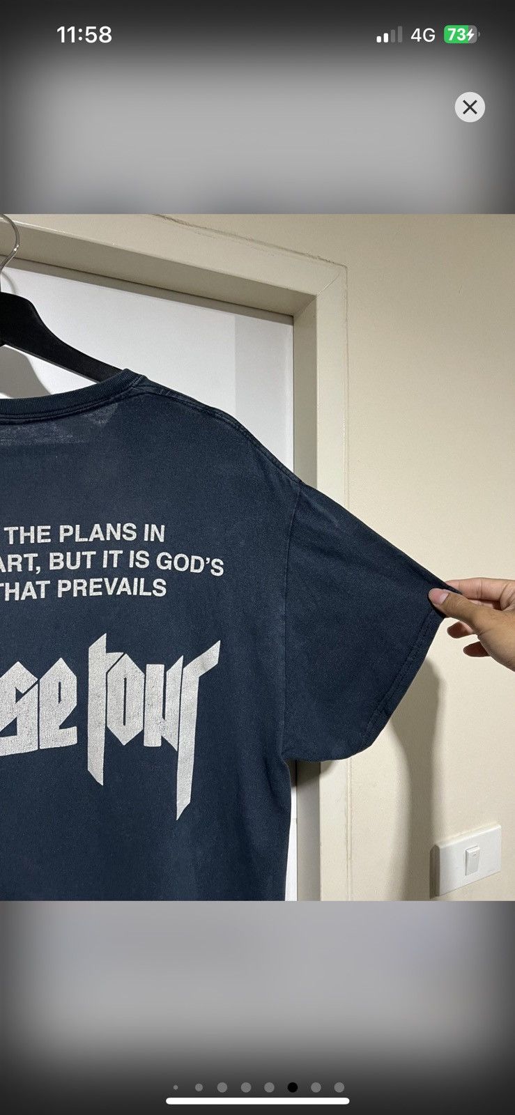 Justin Bieber Faded Justin Bieber Purpose Tour Size US L / EU 52-54 / 3 - 12 Thumbnail