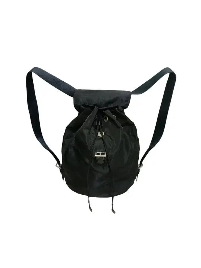 Prada Authentic Prada Nylon Backpack Like New Size ONE SIZE - 8 Thumbnail