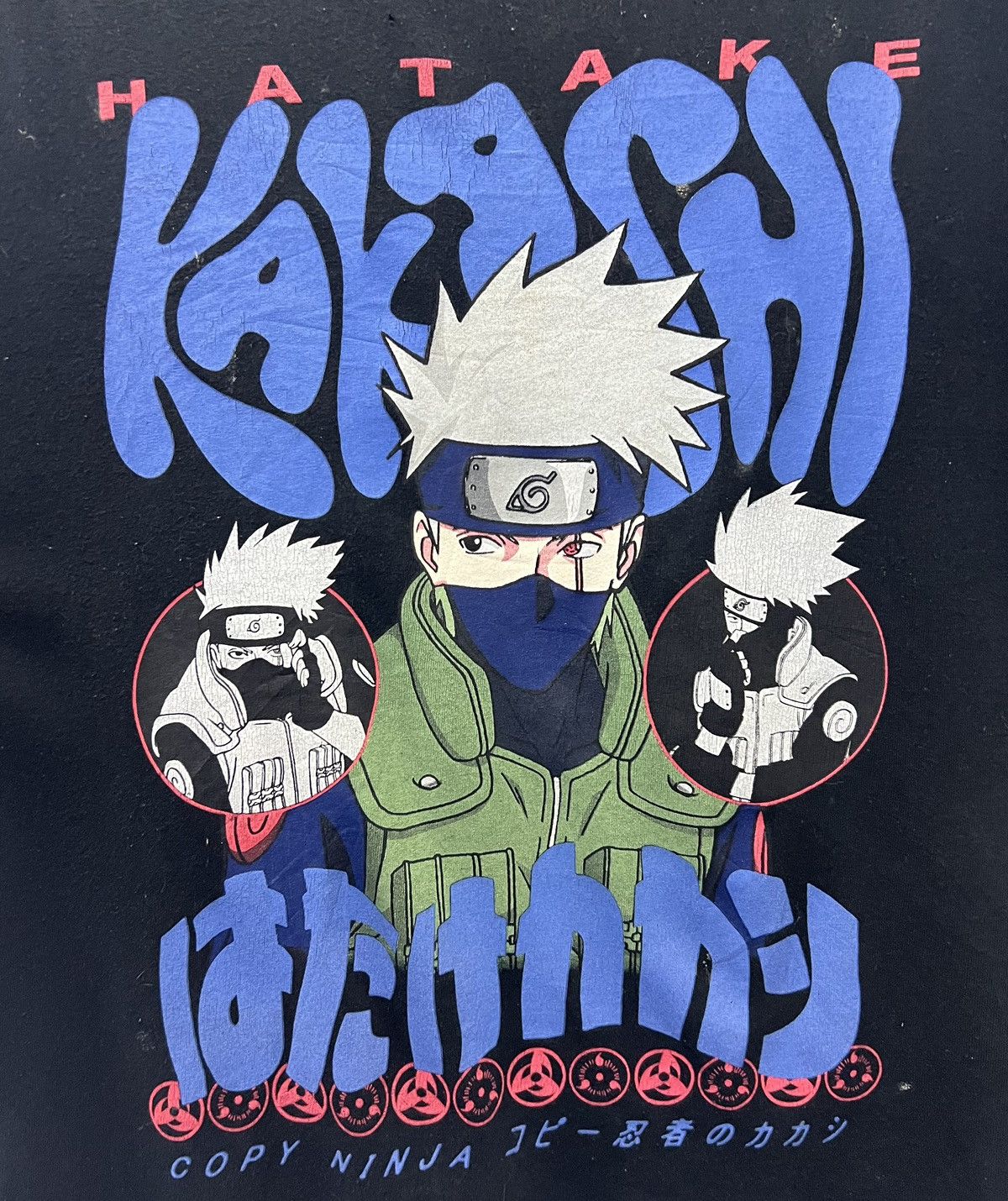 Anime × Vintage 🔥grailsale🔥 NARUTO SHIPPUDEN HATAKE KAKASHI COPY NINJA Size US XL / EU 56 / 4 - 3 Thumbnail