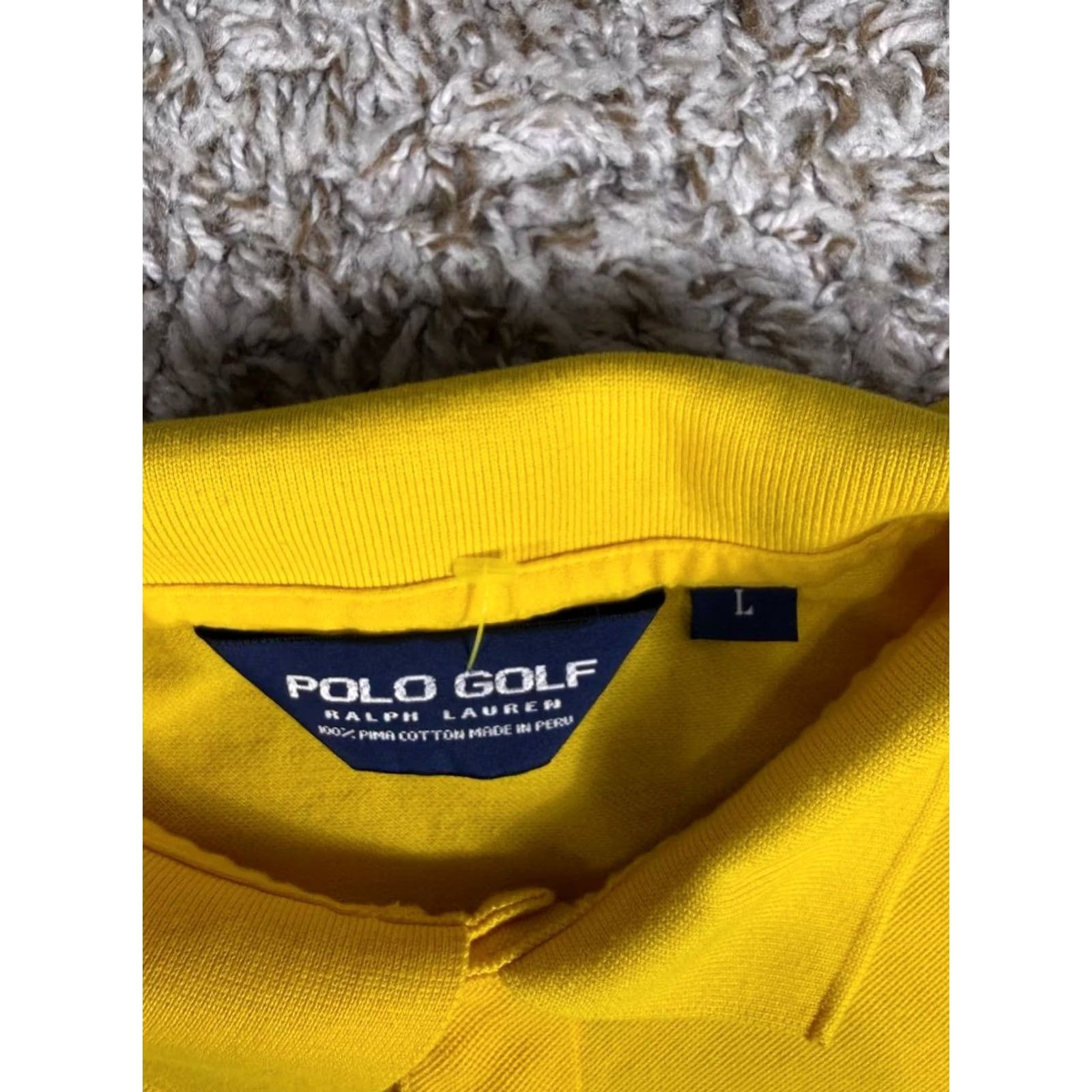 Polo Ralph Lauren Polo Ralph Lauren Polo Golf Virginia State Golf Assn Yellow Shirt Men's Large Size US L / EU 52-54 / 3 - 7 Thumbnail