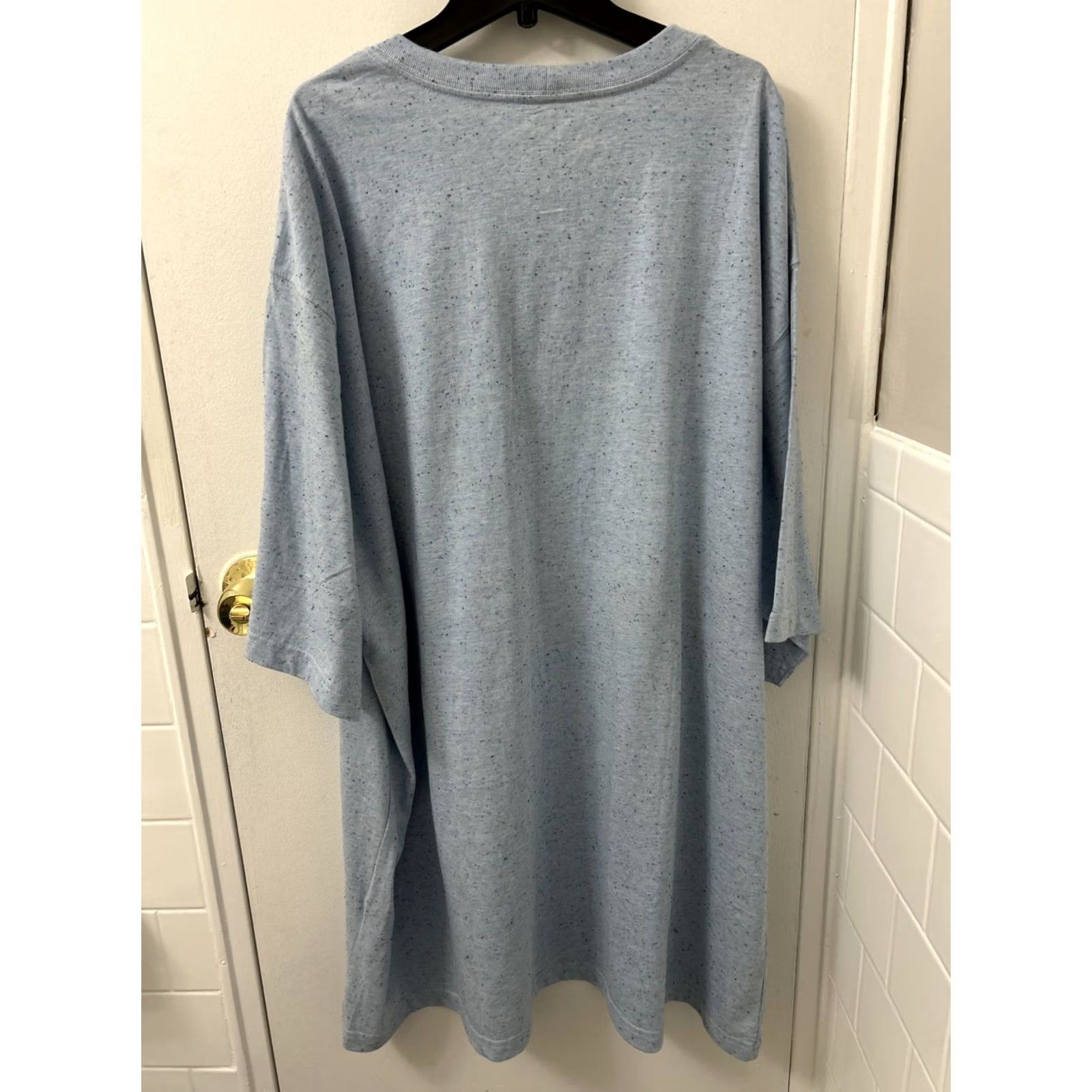 Carhartt Carhartt Shirt Mens 3XL Blue Loose Fit Heavyweight Pocket Speckled S/S K87H67 Size US XXL / EU 58 / 5 - 6 Thumbnail