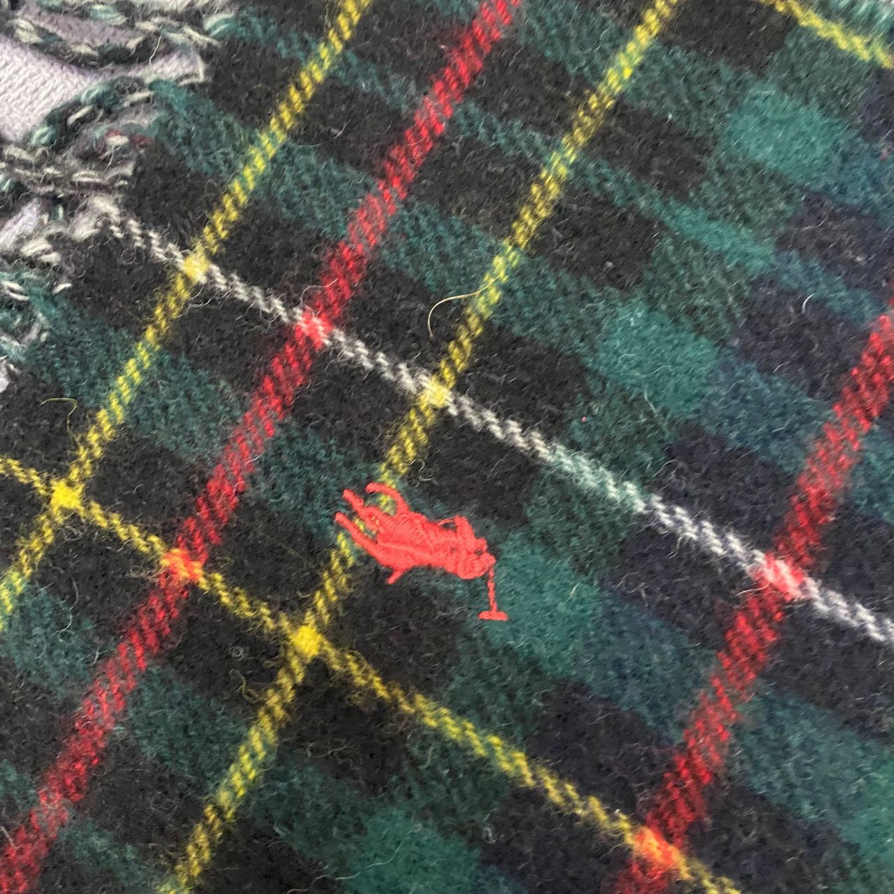 Polo Ralph Lauren Vintage Polo Ralph Lauren Made in Italy Scarf Size ONE SIZE - 7 Thumbnail