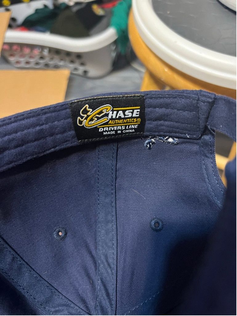 Chase Authentics Men's Chase Authentics Navy Blue Silver 24 Drivers Line Hat Size ONE SIZE - 6 Thumbnail