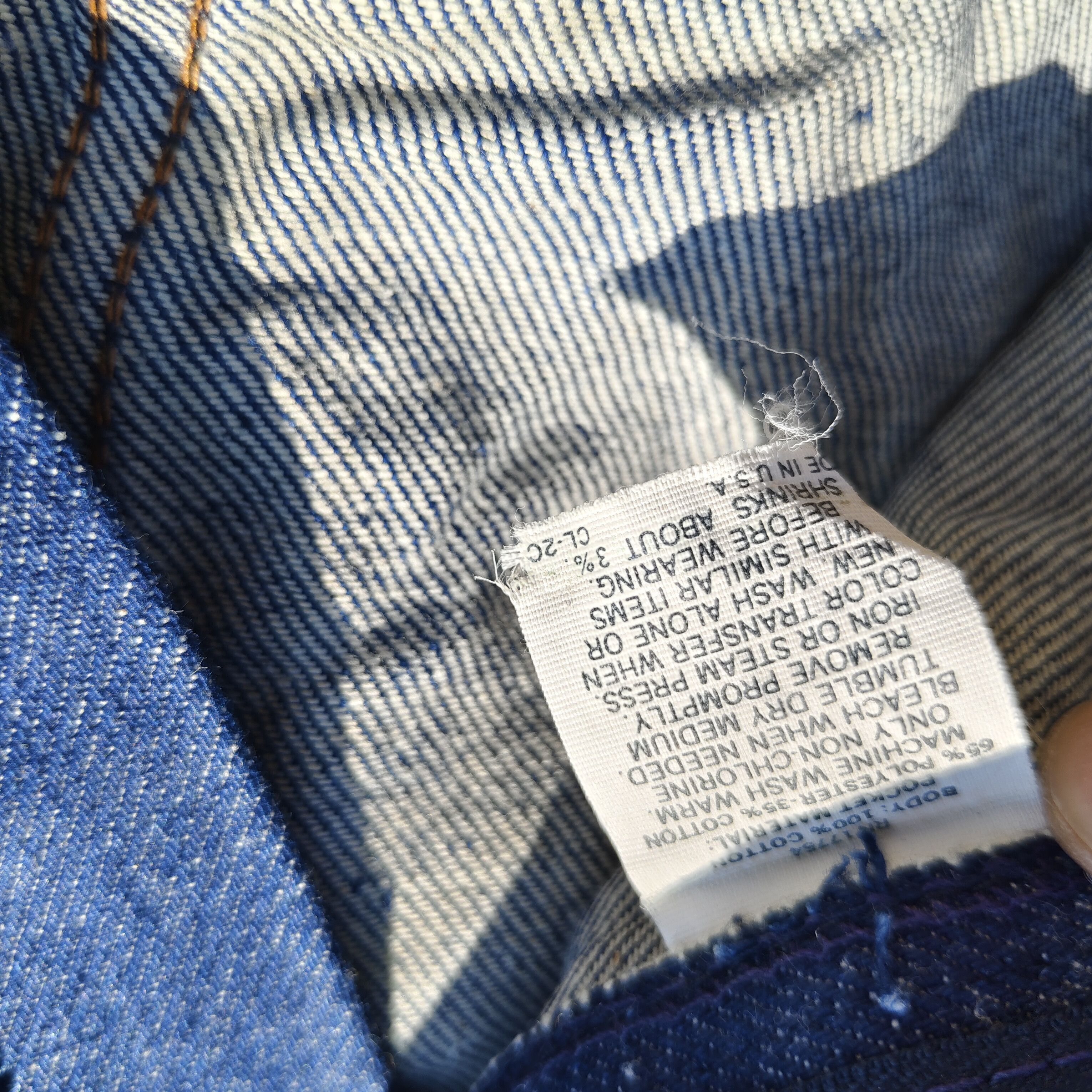 Vintage Vintage 70s 80s Saddle King Oversized US 46 Jean Size US 44 / EU 60 - 18 Thumbnail