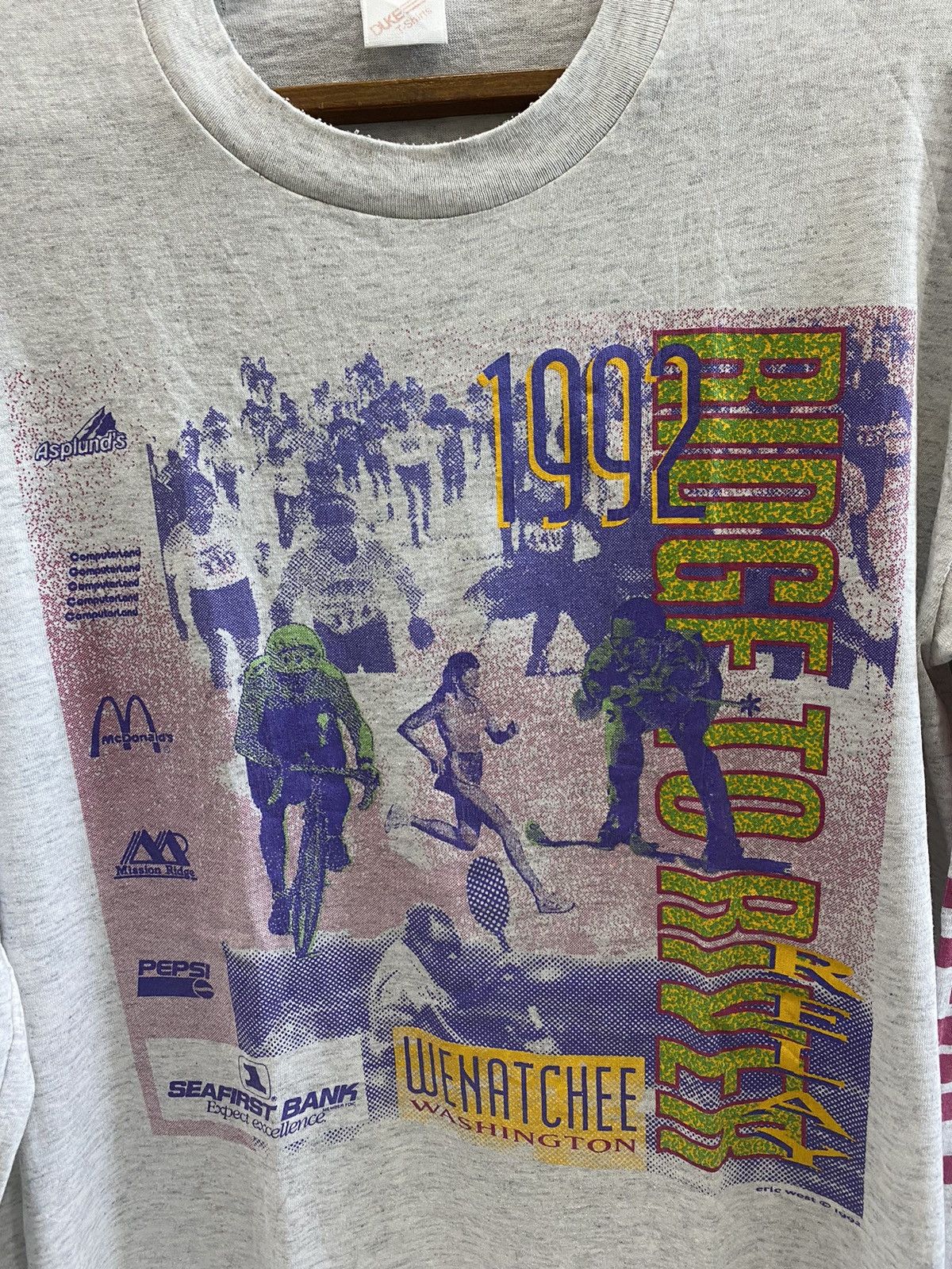 Vintage VINTAGE 1992 LONGSLEEVE TSHIRT Size US M / EU 48-50 / 2 - 2 Thumbnail