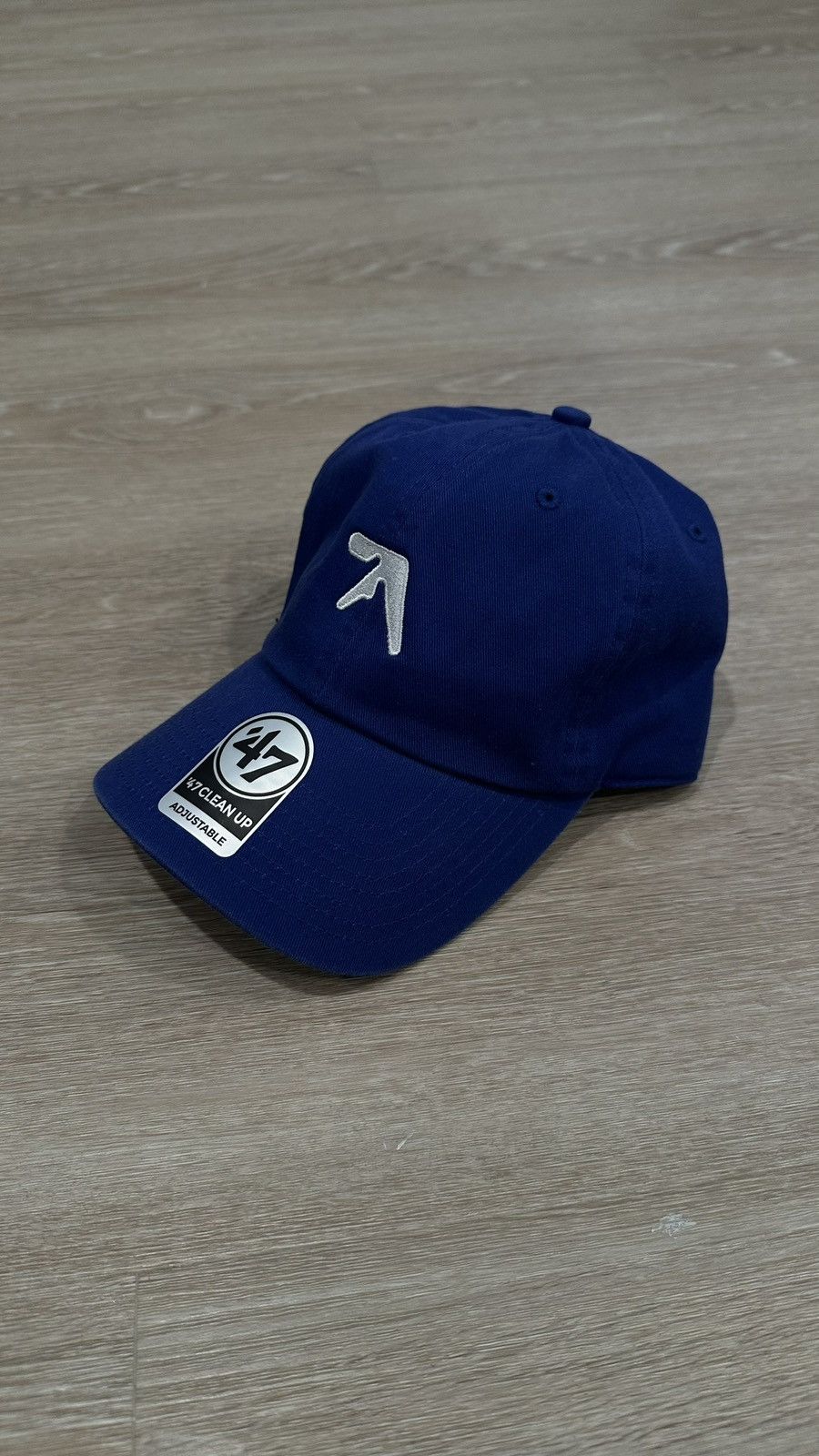 47 Brand Petrified Good Aphex Twin Logo Hat Royal Blue Size ONE SIZE - 3 Thumbnail