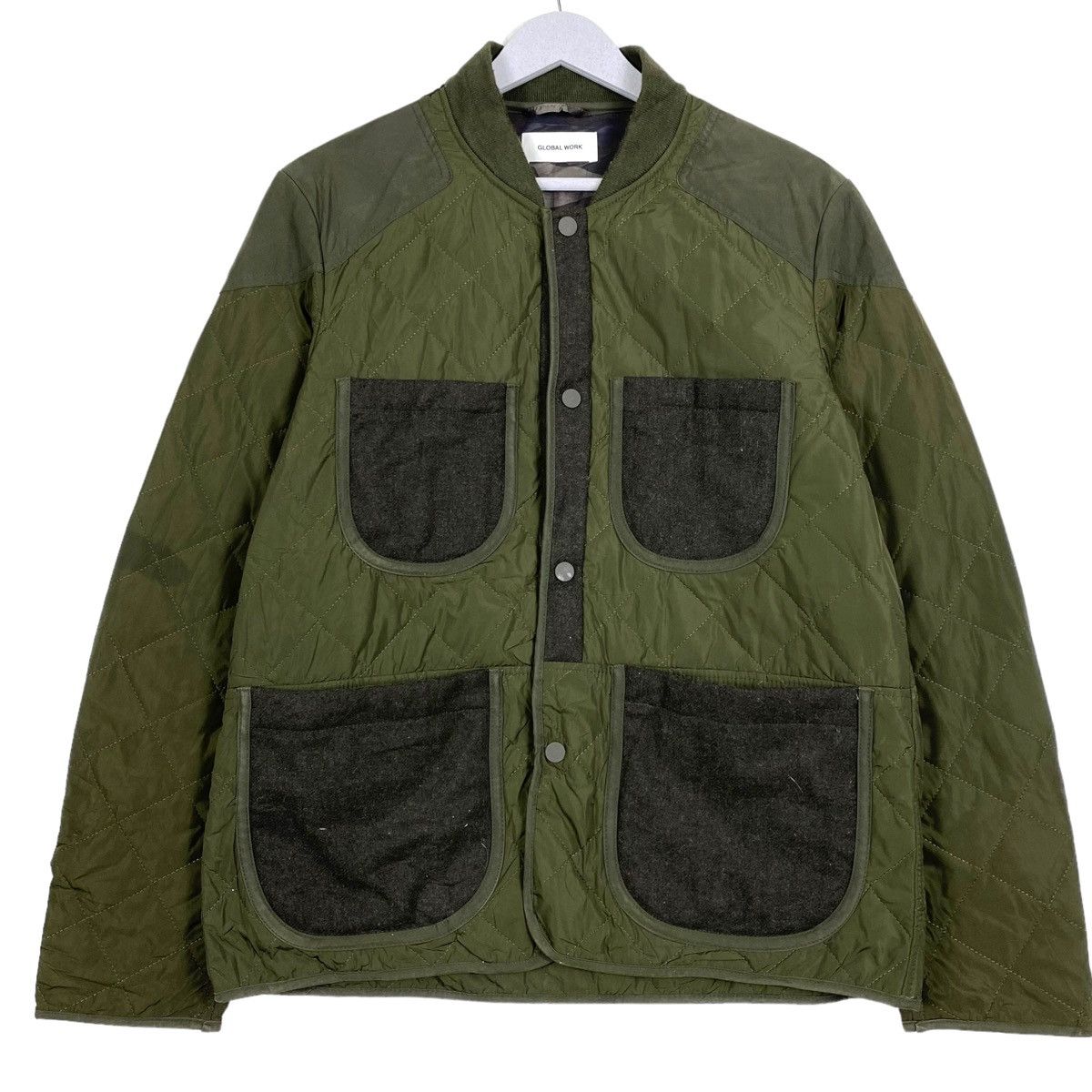 💥GLOBAL WORK QUILTED HUNTING CHORE JACKET