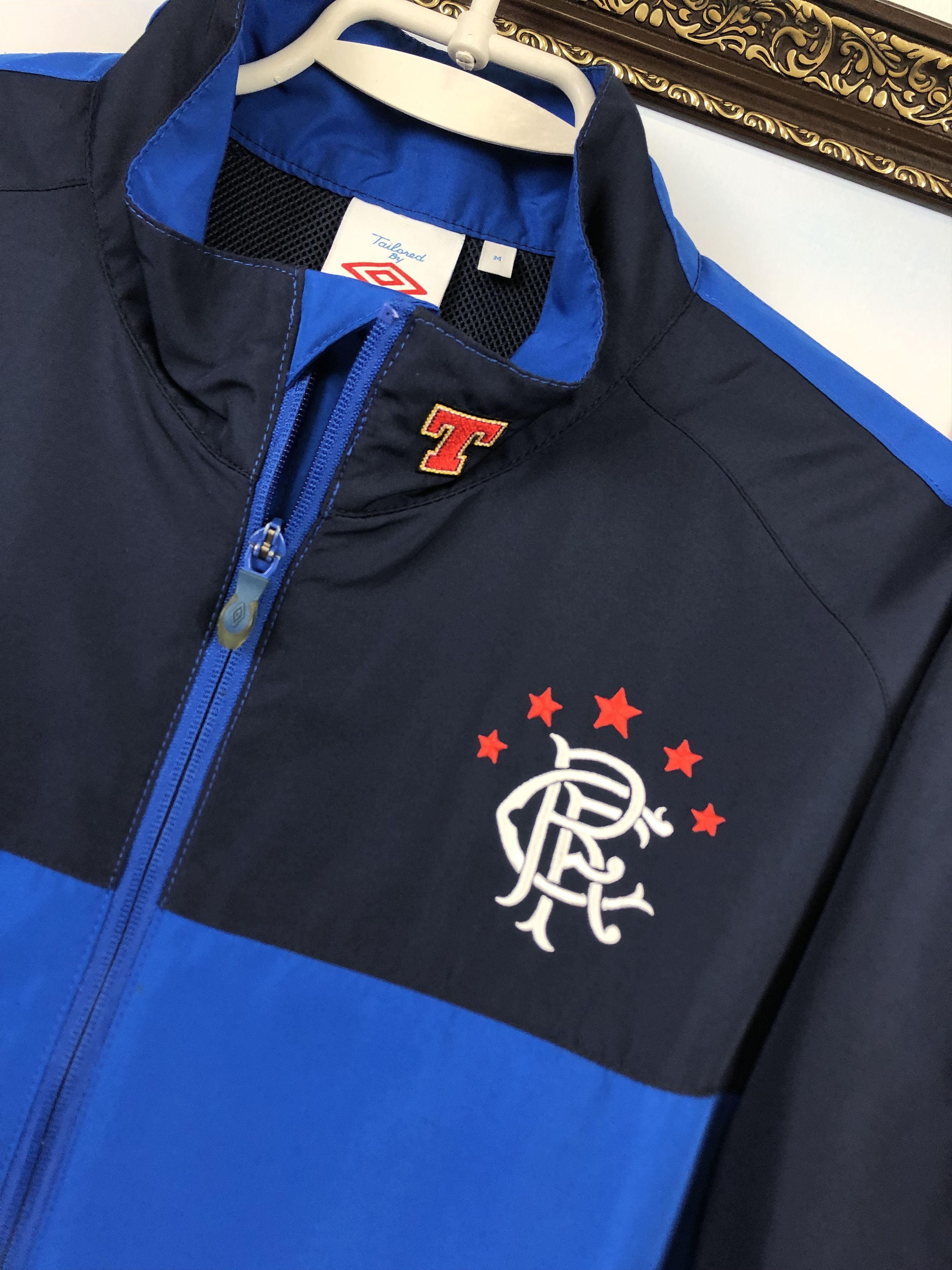 Vintage Vintage Rangers Football Sweatshirt Soccer Jacket Track Top Size US M / EU 48-50 / 2 - 7 Thumbnail