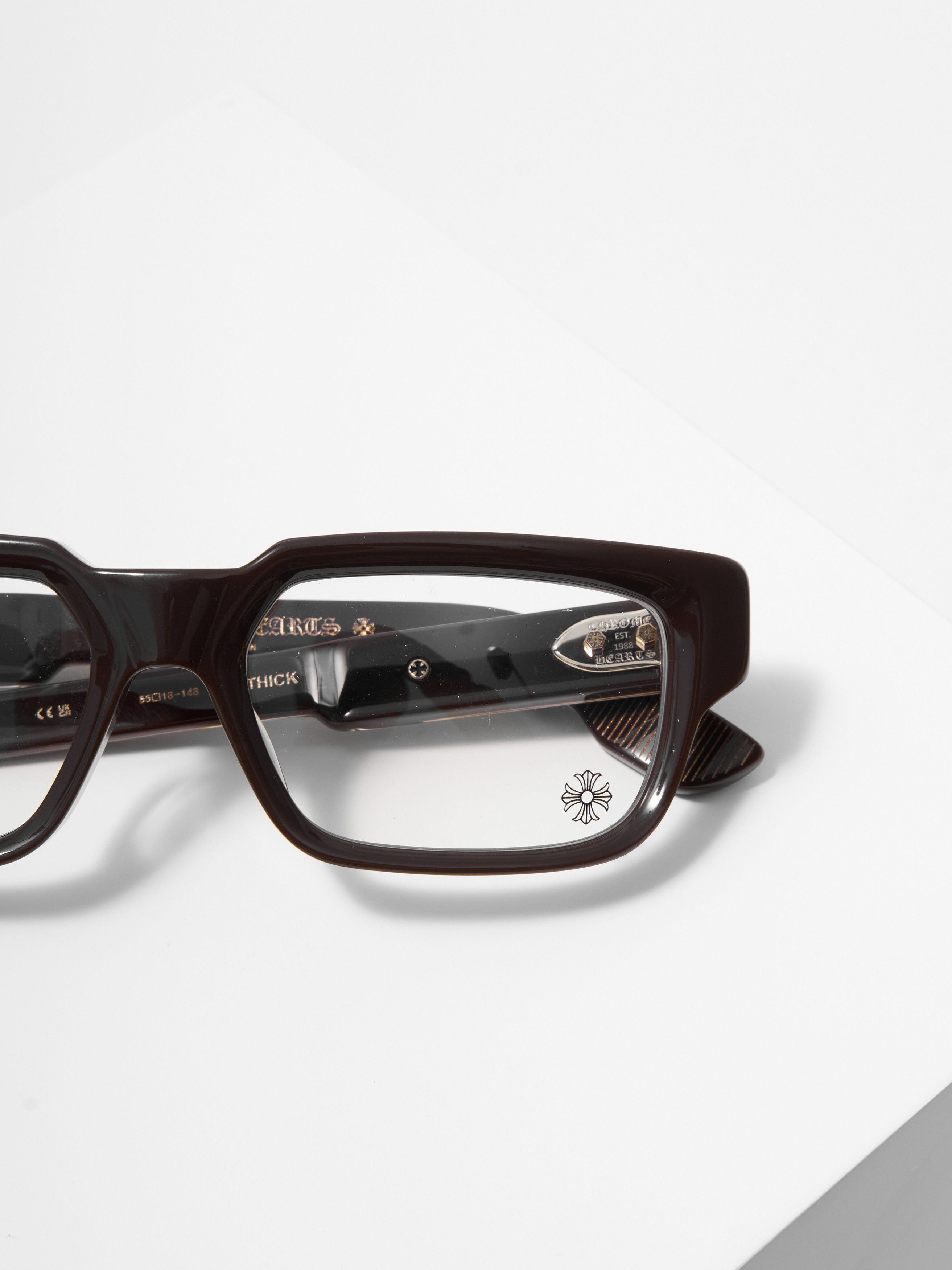 Chrome Hearts CHROME HEARTS 2 THICK CLASSIC BROWN Size ONE SIZE - 3 Thumbnail