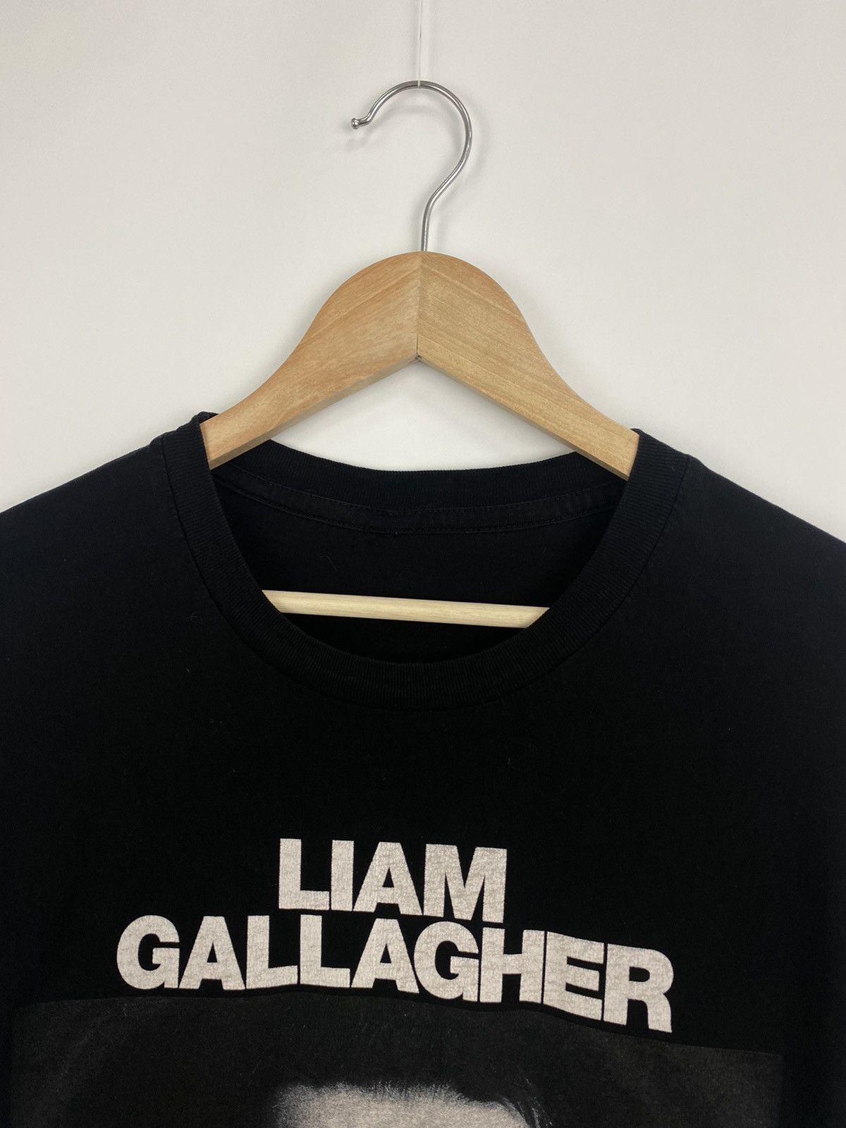 Band Tees 🇬🇧 Vintage Liam Gallagher Oasis Band Rock T-Shirt Rare Retro Size US M / EU 48-50 / 2 - 5 Thumbnail