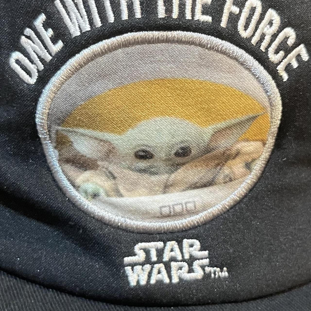 Star Wars Star Wars One With The Force Baby Yoda Mesh Snapback Hat Size ONE SIZE - 7 Thumbnail