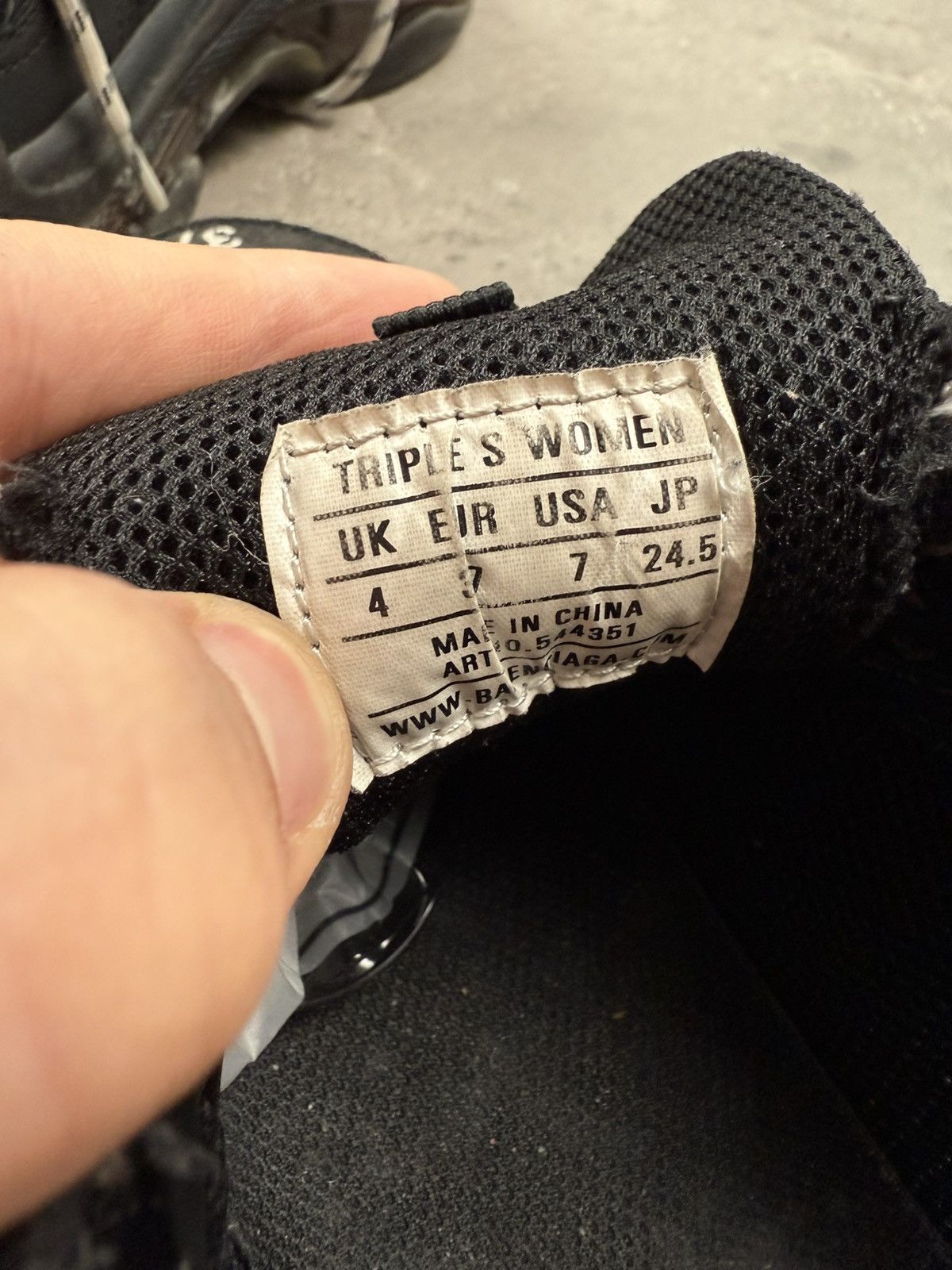 Balenciaga Balenciaga triple S shoes sneakers opium archive 3XL Size US 7 / IT 37 - 11 Thumbnail