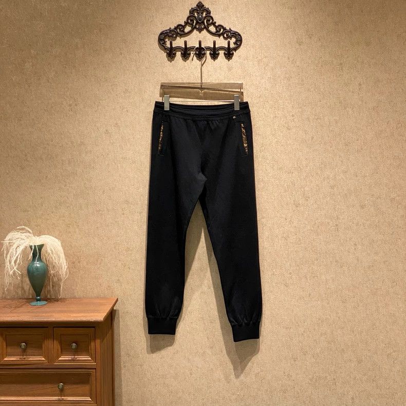 Louis Vuitton Louis Vuitton size s Black Old Flower Cashmere Pants Size US 28 / EU 44 - 1 Thumbnail