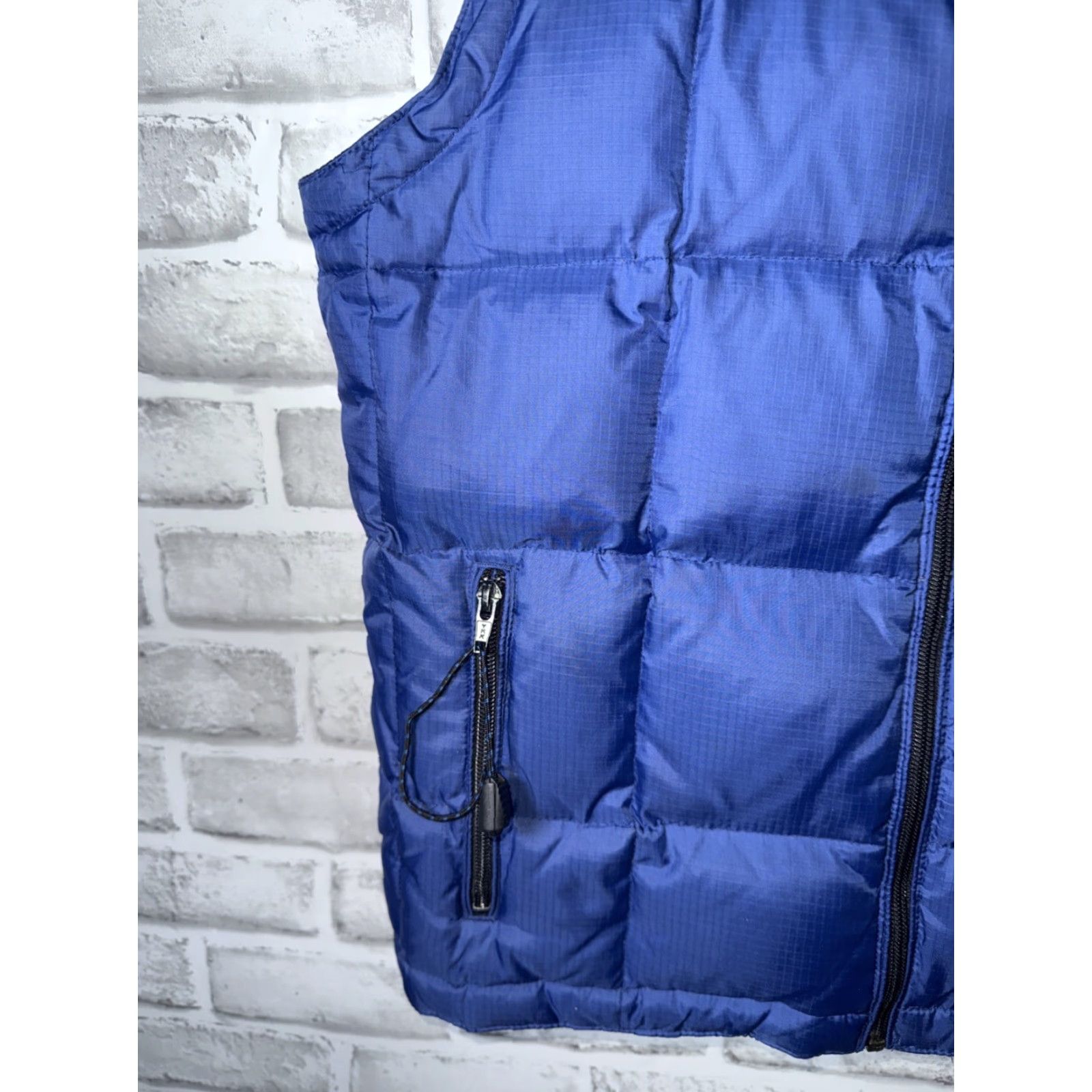 Gap VINTAGE Gap Reversible DOWN PUFFER VEST Navy Blue/Black Unisex S Vest Mens Size US S / EU 44-46 / 1 - 4 Thumbnail