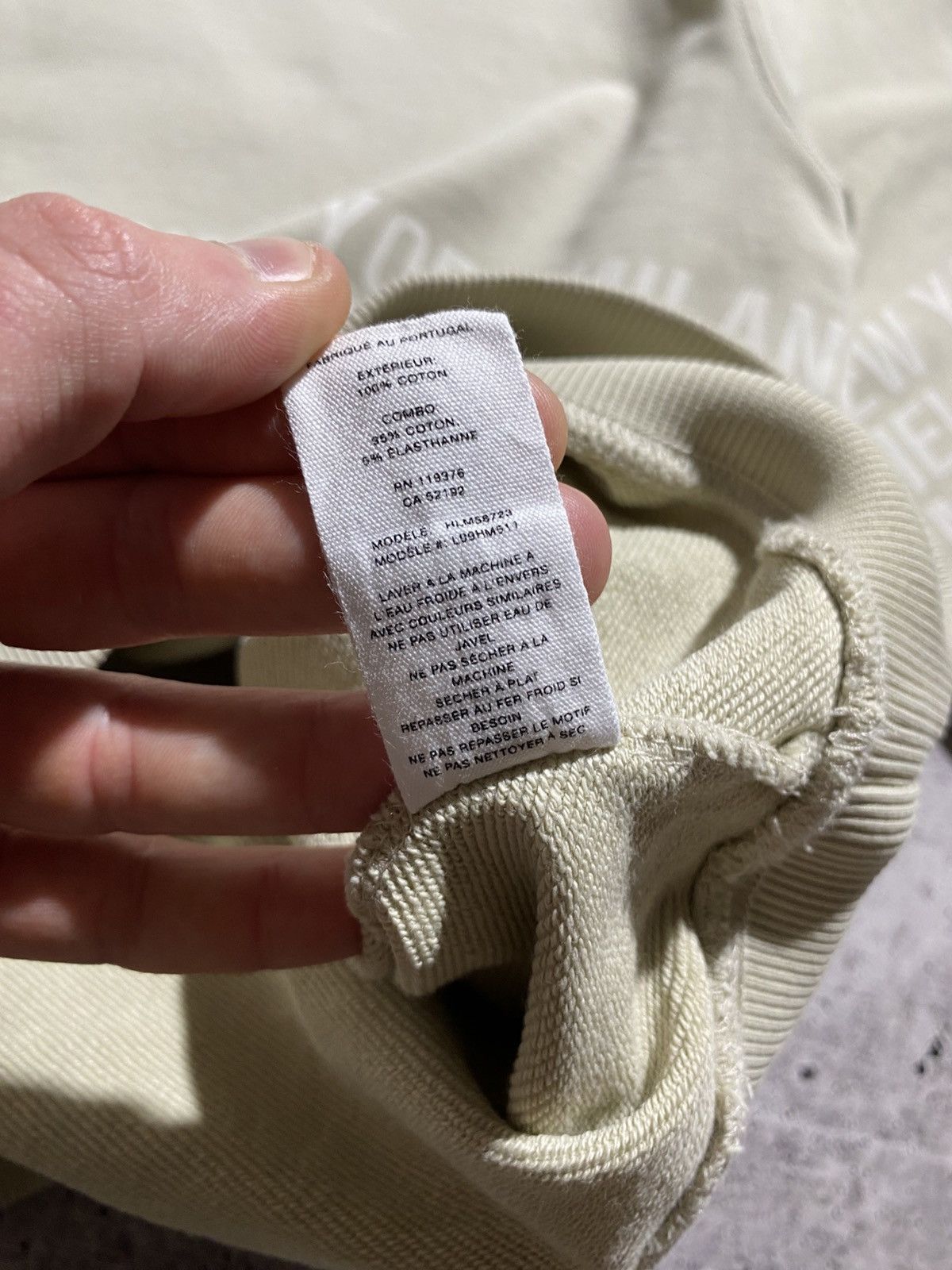 Helmut Lang Helmut Lang monogram sweatshirt Size US M / EU 48-50 / 2 - 17 Thumbnail