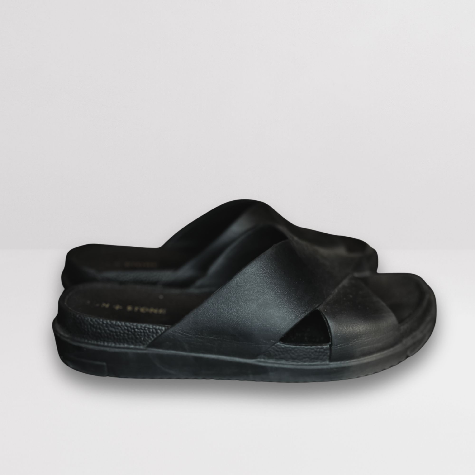 Other Sun Stone Black Comfort Islla Sandals Size 10 Slip-On Design Size US 10 / IT 40 - 4 Thumbnail