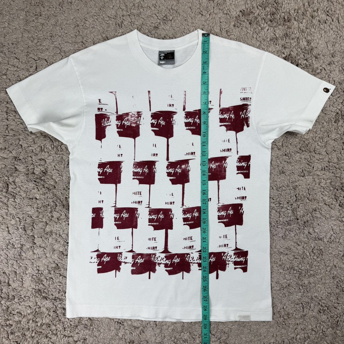 Bape Vintage Bape Exclusive Handprint Condensed Soup Tee Size US L / EU 52-54 / 3 - 12 Thumbnail