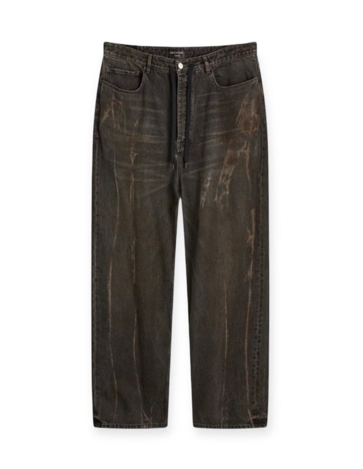Balenciaga Balenciaga loose fits vintage effect denim jeans Size US 33 - 1 Thumbnail
