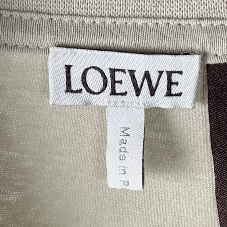 Loewe LOEWE Patchwork embroidery logo asymmetrical design T-shir Size S / US 4 / IT 40 - 4 Thumbnail