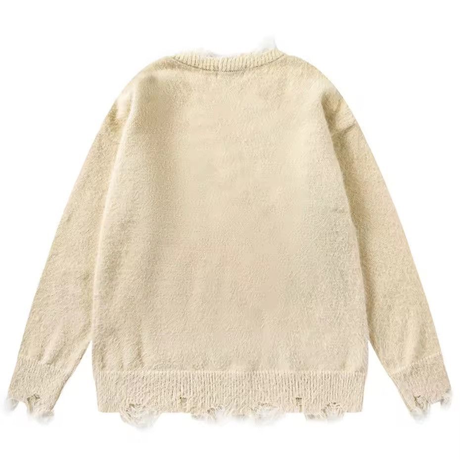 Other Cartoon Anime Designer Knitted Fluffy Sweater Jumper Size US XL / EU 56 / 4 - 2 Thumbnail