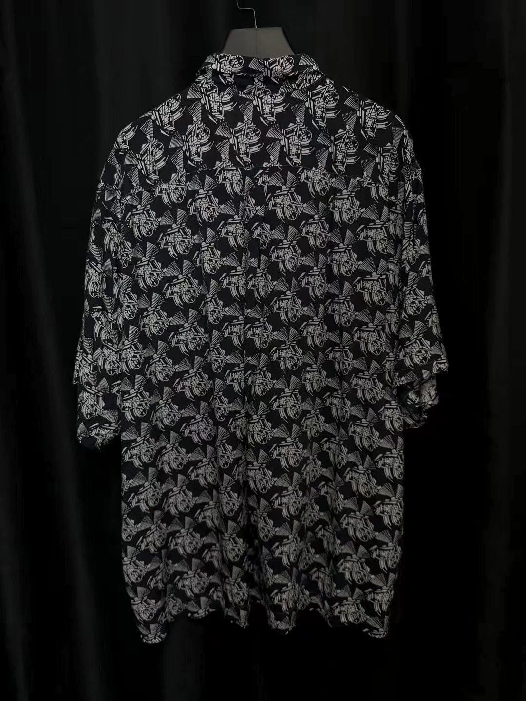 Comme des Garcons CDG 95ss Homme Plus Abstract Graphic Oversize Shirt Size US L / EU 52-54 / 3 - 2 Thumbnail