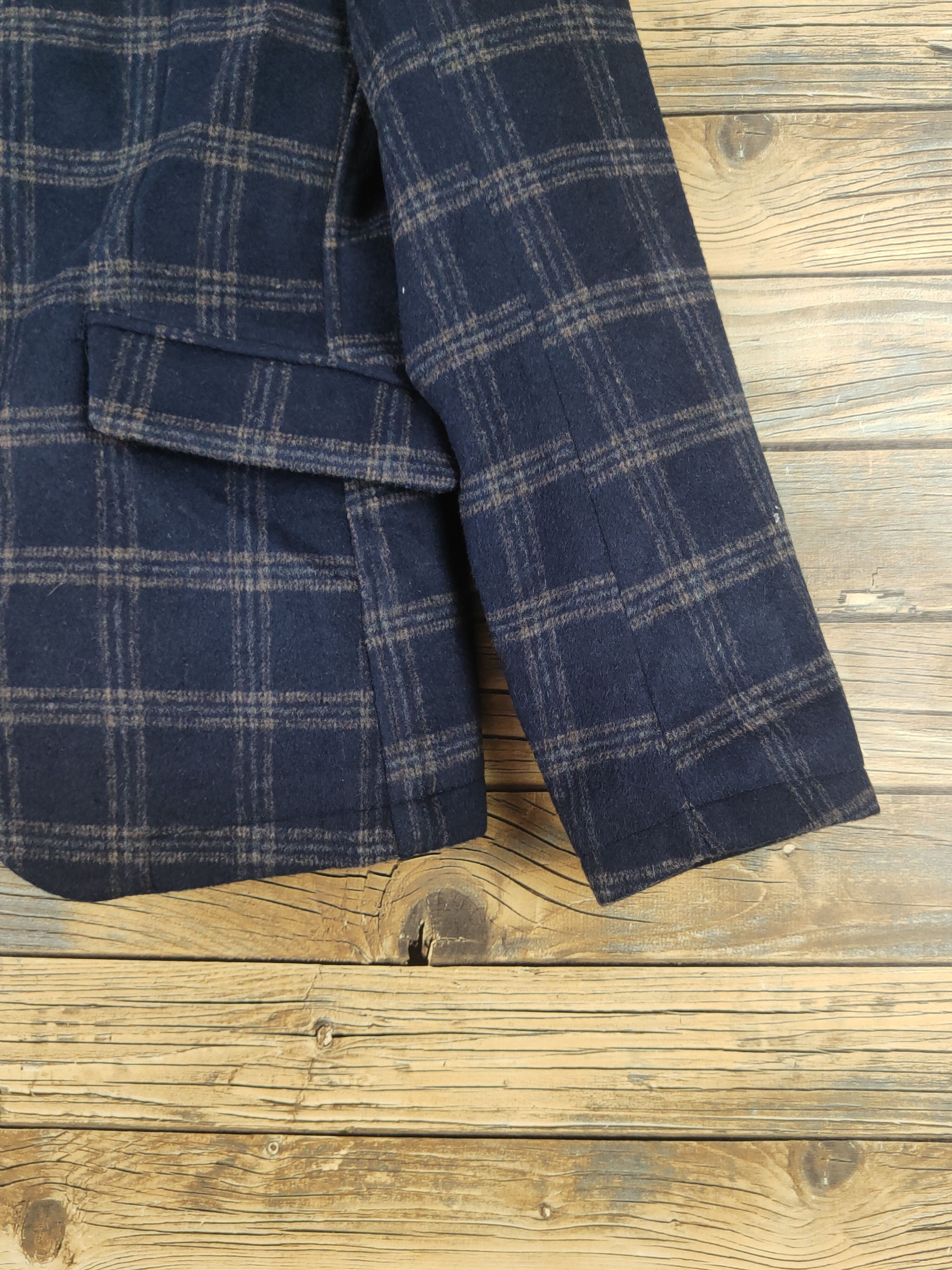 Vintage Rare collection 🔥Here's Street Navy Wool Blazers Size US M / EU 48-50 / 2 - 6 Thumbnail