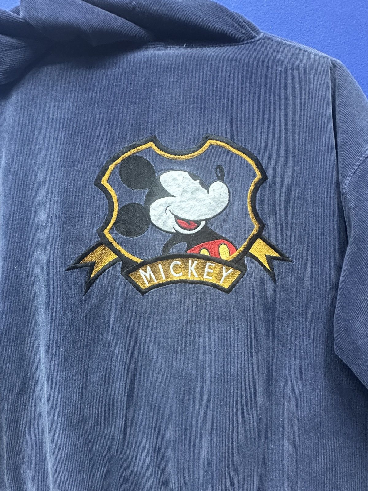 Disney × Mickey Mouse × Vintage Rare🔥 Reversible Micky Mouse Baggy Jacket Size US XL / EU 56 / 4 - 14 Thumbnail
