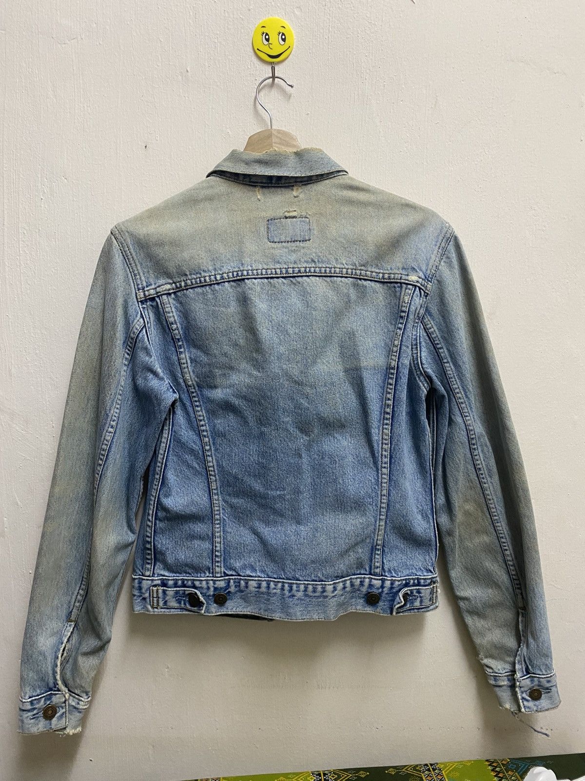 Levi's Vintage Clothing Levi's Faded Denim Jaket Size US XS / EU 42 / 0 - 2 Thumbnail