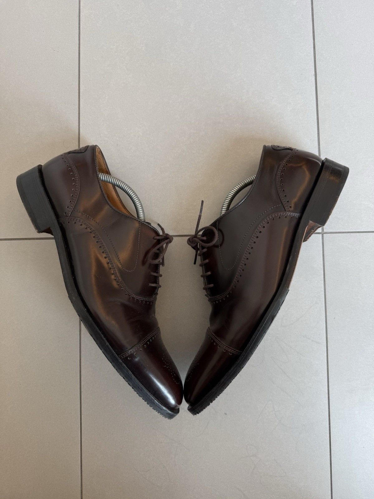 Oliver Sweeney Oliver Sweeney Cascais Oxford Brogue Mens Leather Shoes Size US 10 / EU 43 - 8 Thumbnail