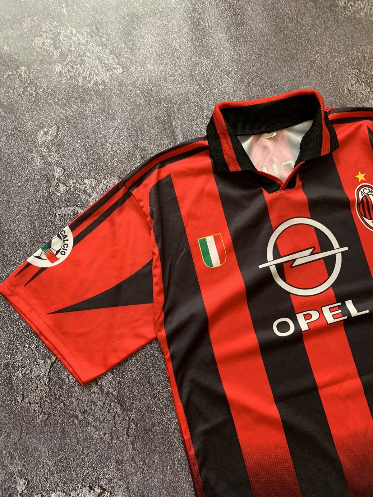 Vintage Vintage AC Milan Soccer Jersey #7 Shevchenko Bootleg Size US M / EU 48-50 / 2 - 2 Thumbnail