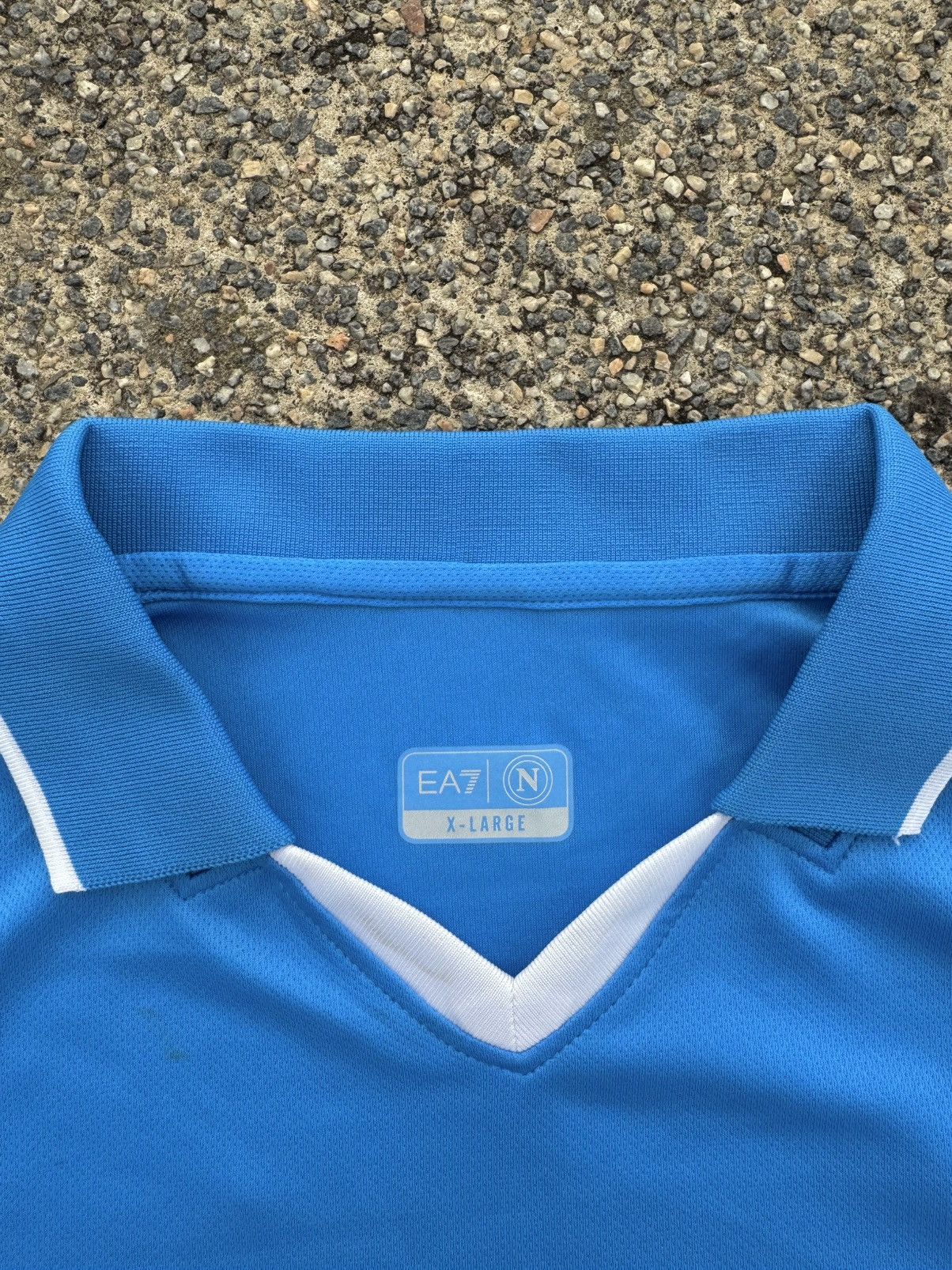 Emporio Armani SSC Napoli 2024-2025 Home Jersey Size US XL / EU 56 / 4 - 3 Thumbnail