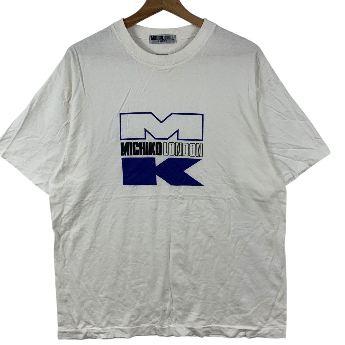 Michiko Koshino London Vintage MICHIKO LONDON KOSHINO Collection Tee Shirt Top Size M / US 6-8 / IT 42-44 - 3 Thumbnail