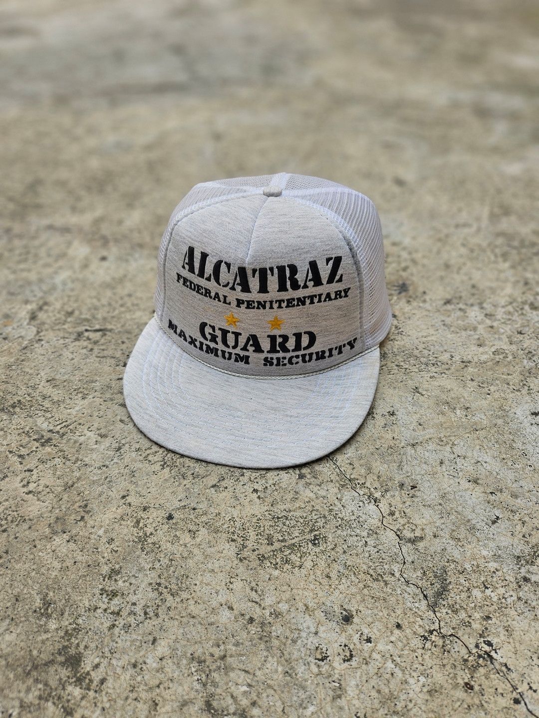 Vintage Vintage Alcatraz Guard Trucker hat Size ONE SIZE - 1 Thumbnail