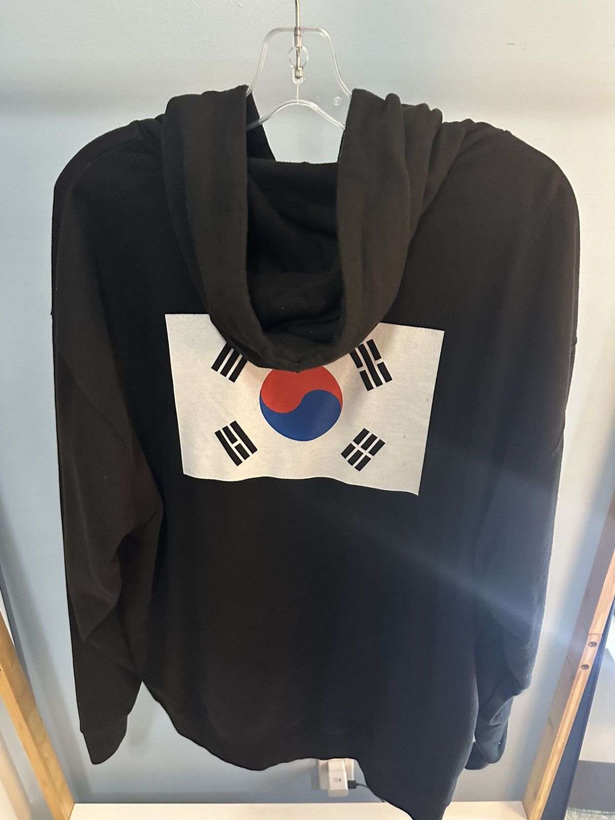 Assc Korea Drive Black Hoodie Size XL