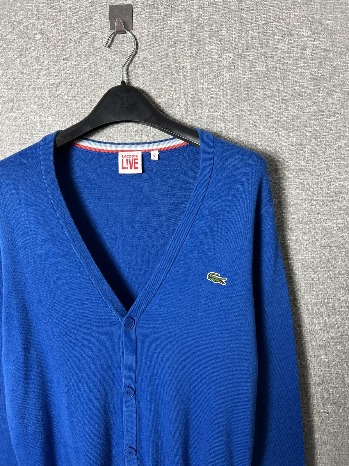 Lacoste Lacoste Live Button Cardigan Sweater Crocodile Logo Size US S / EU 44-46 / 1 - 2 Thumbnail