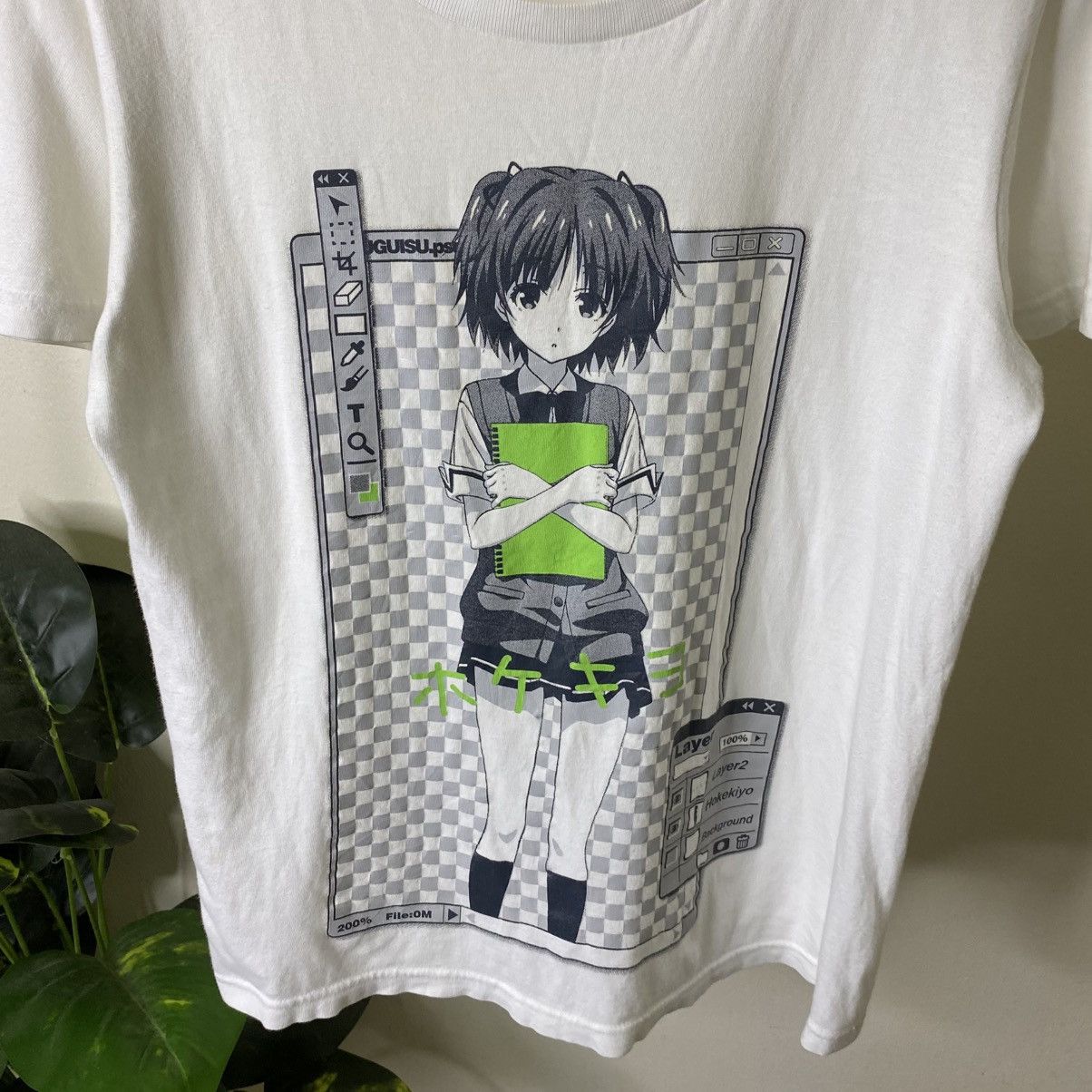Anime Y2K Girls Beyond The Wasteland Uguisu Yuki Tee Size US M / EU 48-50 / 2 - 2 Thumbnail